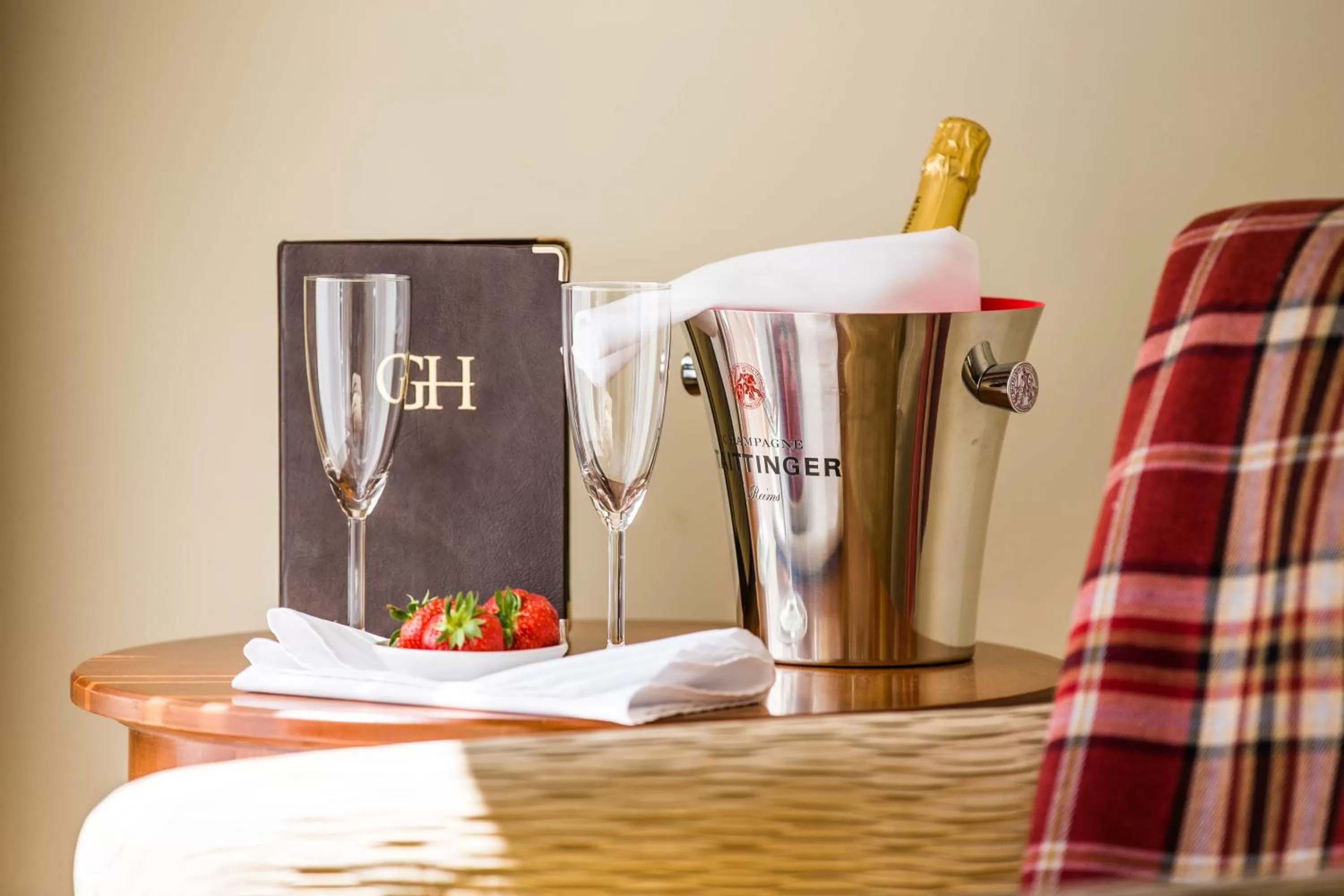 Alcoholic drinks in Goldsborough Hall