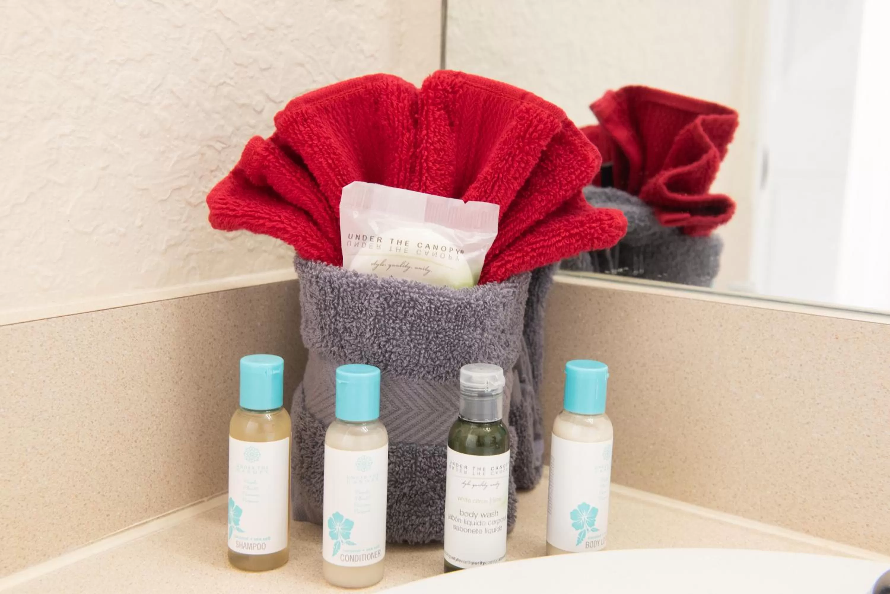 Bathroom in Magical Adventure Condo w Waterpark near Disney No Resort Fees