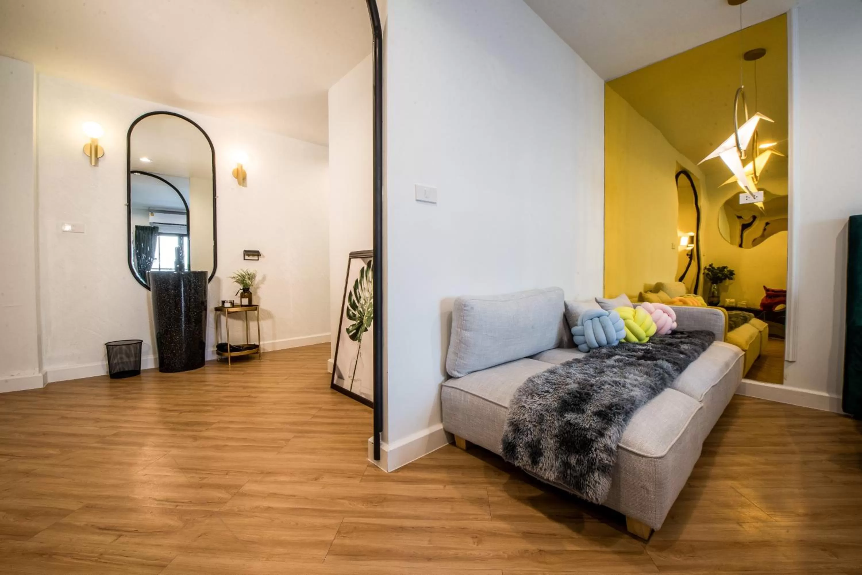 Photo of the whole room in Theme Boutique Hotel Bangkok