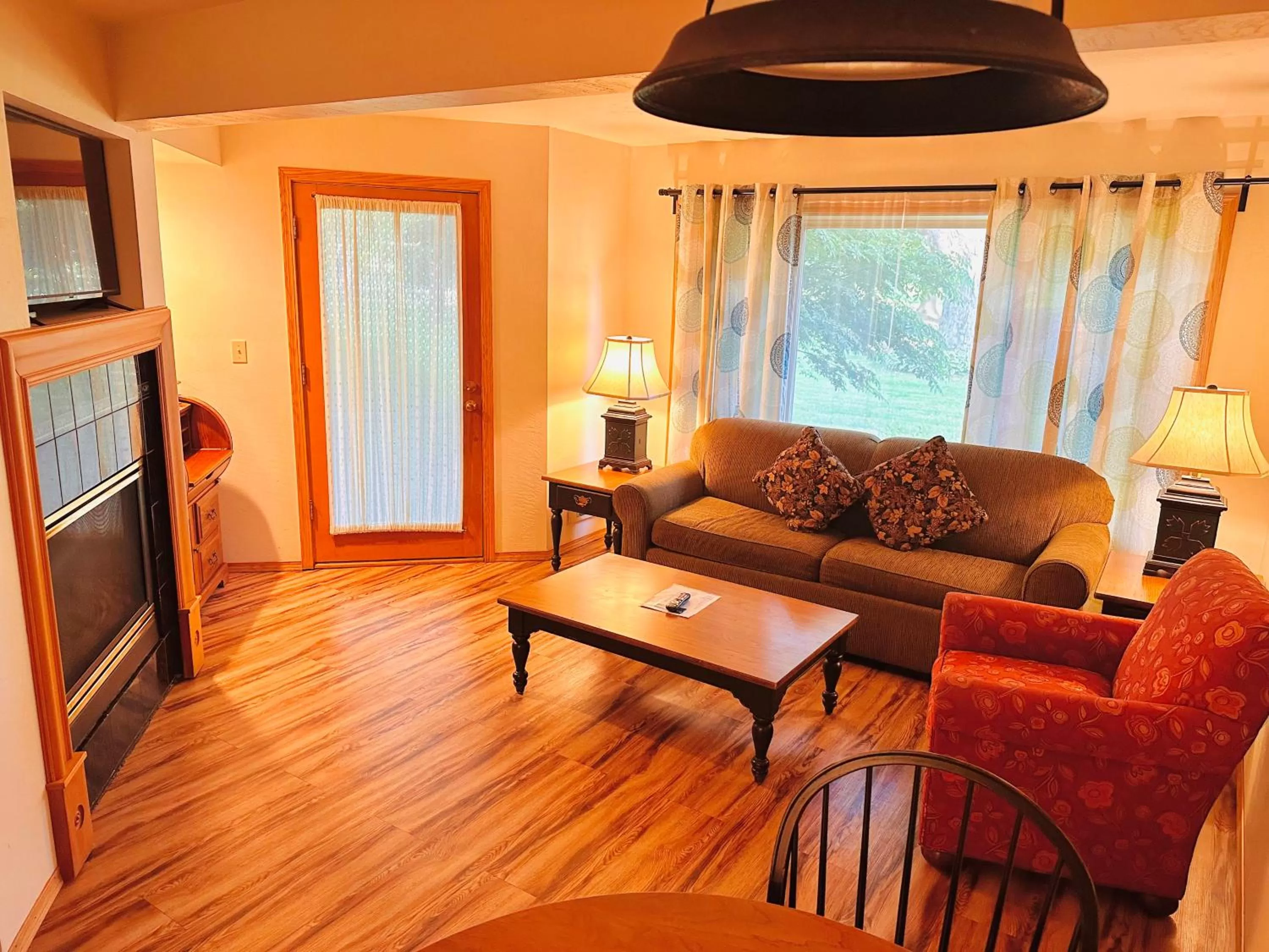 TV and multimedia in The Lodge at Leathem Smith