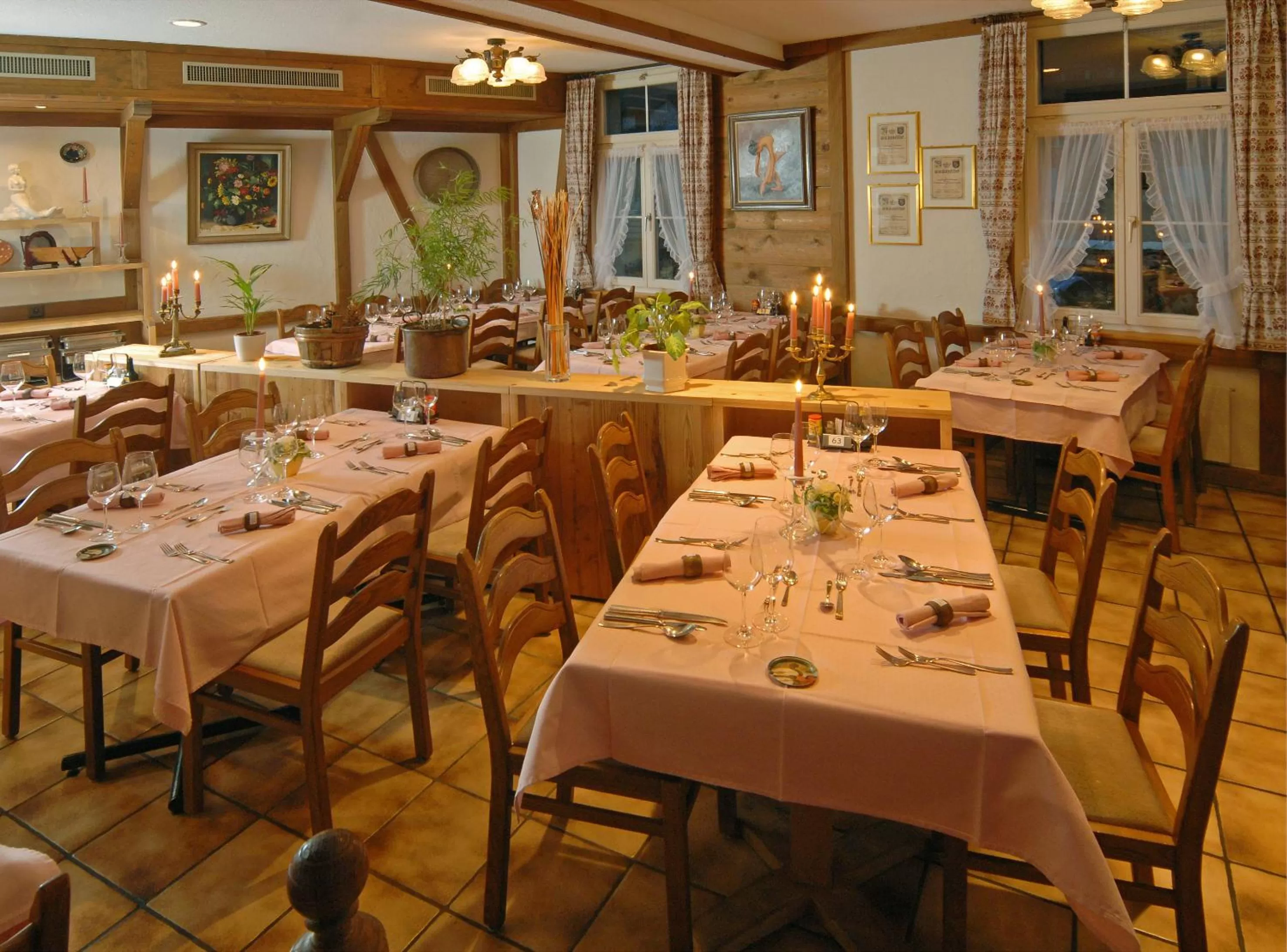 Restaurant/places to eat in Alpenblick Hotel & Restaurant Wilderswil by Interlaken