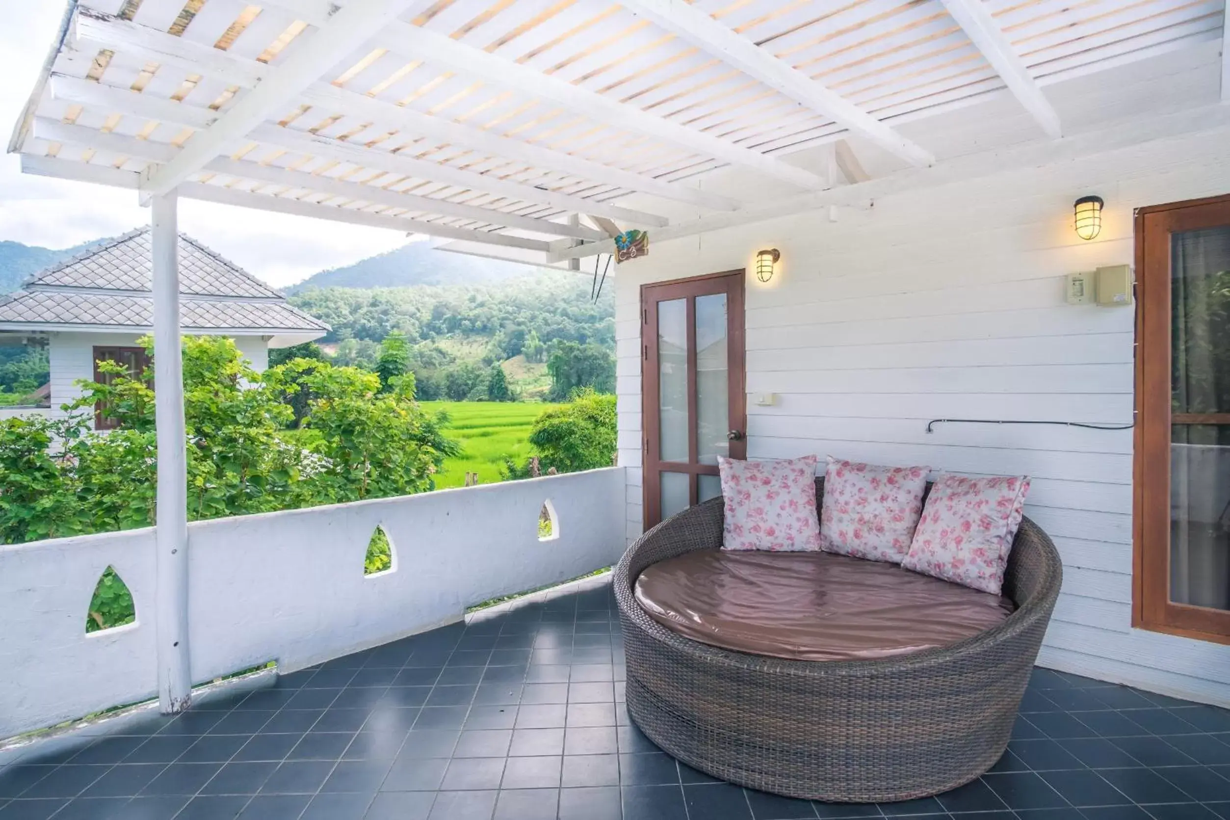 Mountain view, Patio/Outdoor Area in Pai Vieng Fah Resort