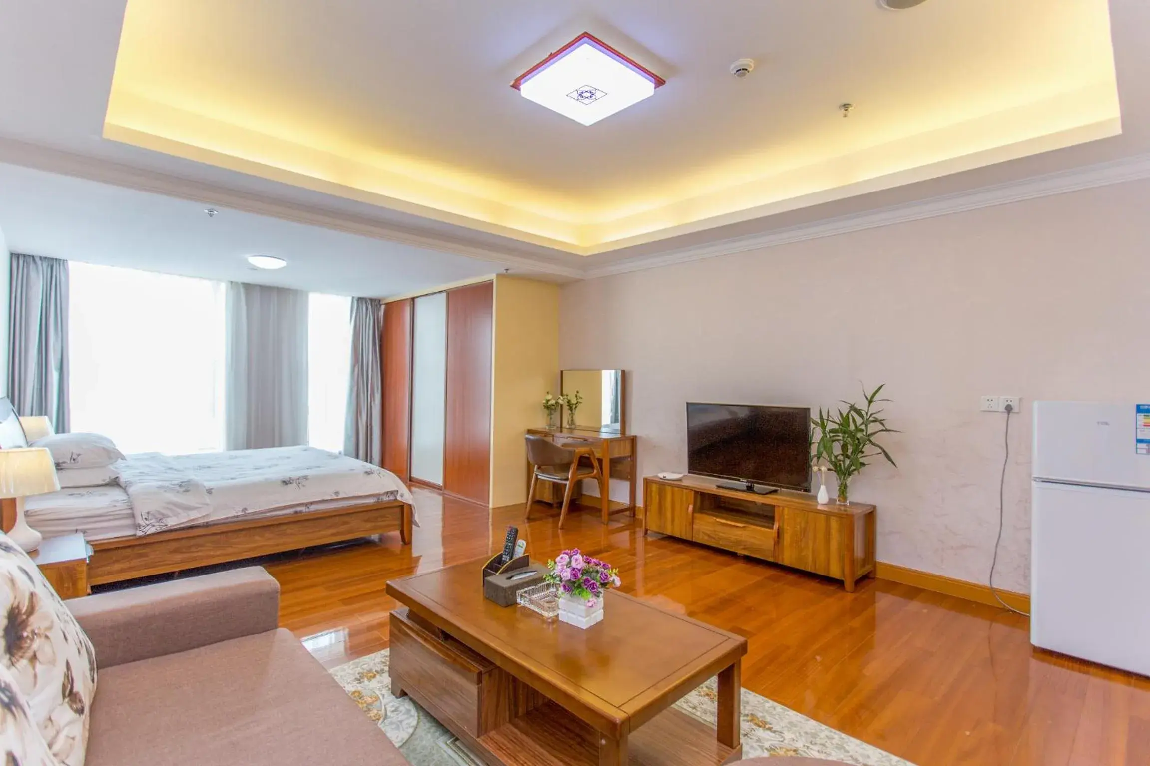 TV and multimedia, Room Photo in Guangzhou Manhattan International Apartment Zhengjia Branch