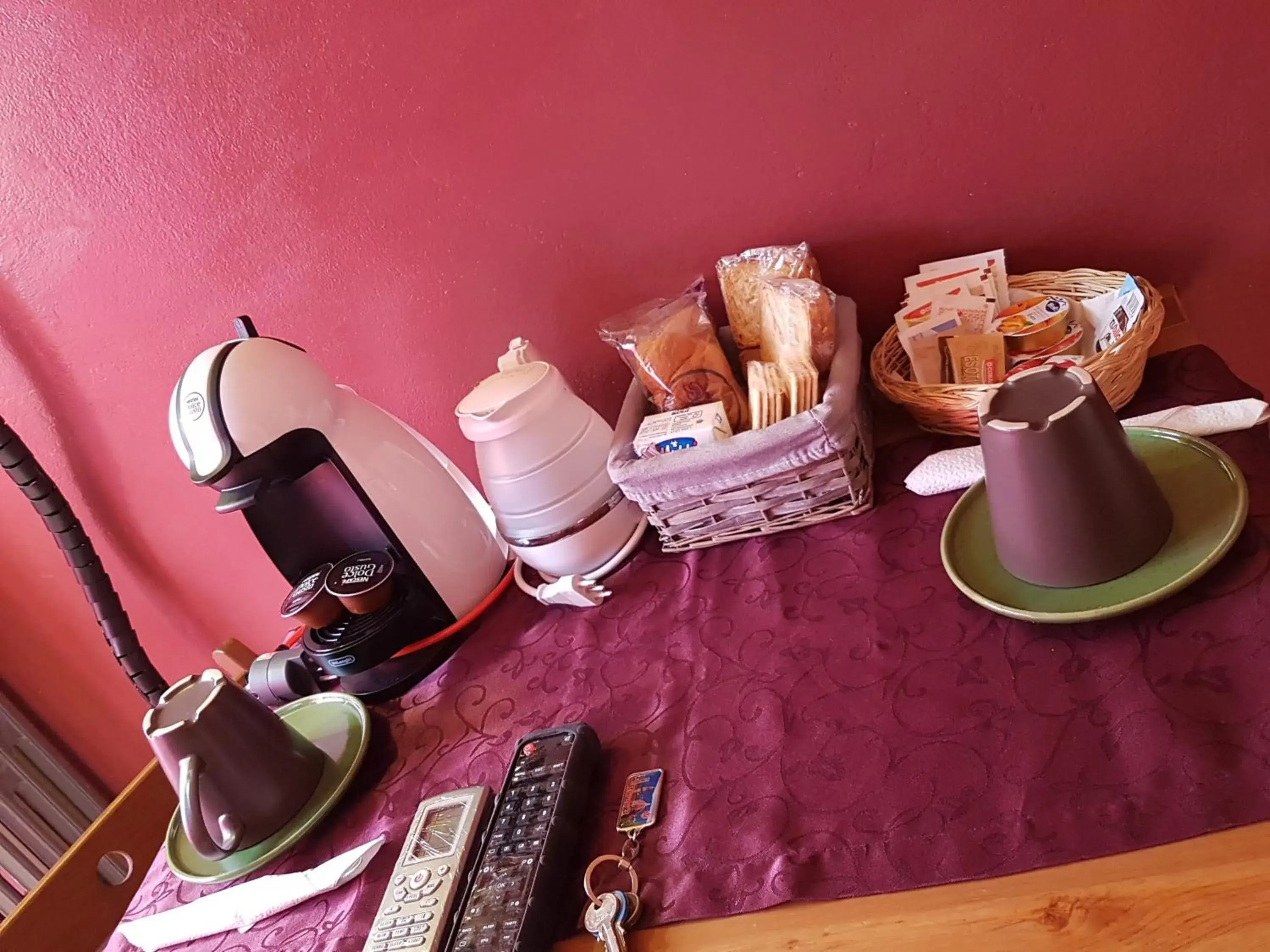 Italian breakfast, Coffee/Tea Facilities in Soggiorno Fortezza Fiorentina