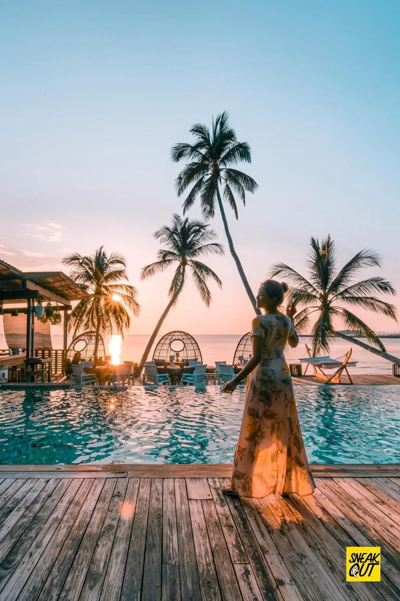 People, Swimming Pool in Tango Luxe Beach Villa, Koh Samui - SHA Extra Plus