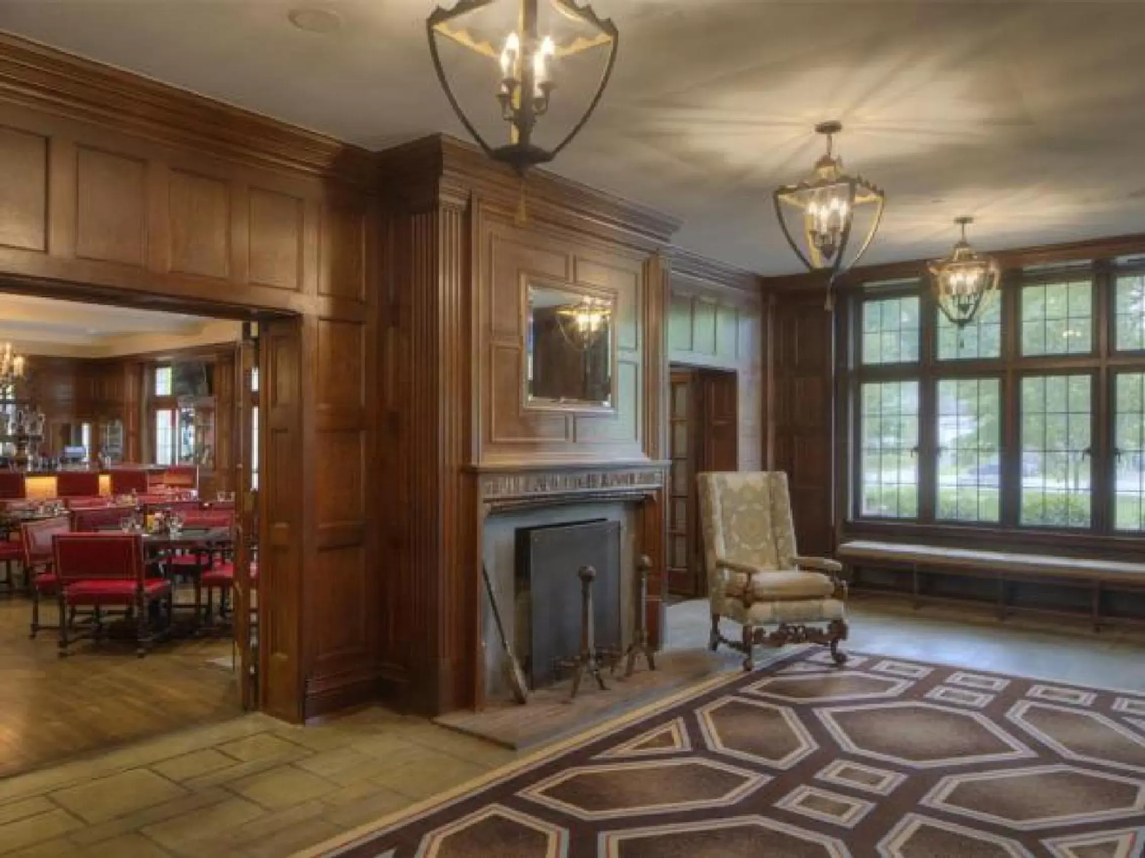 Living room in Granville Inn