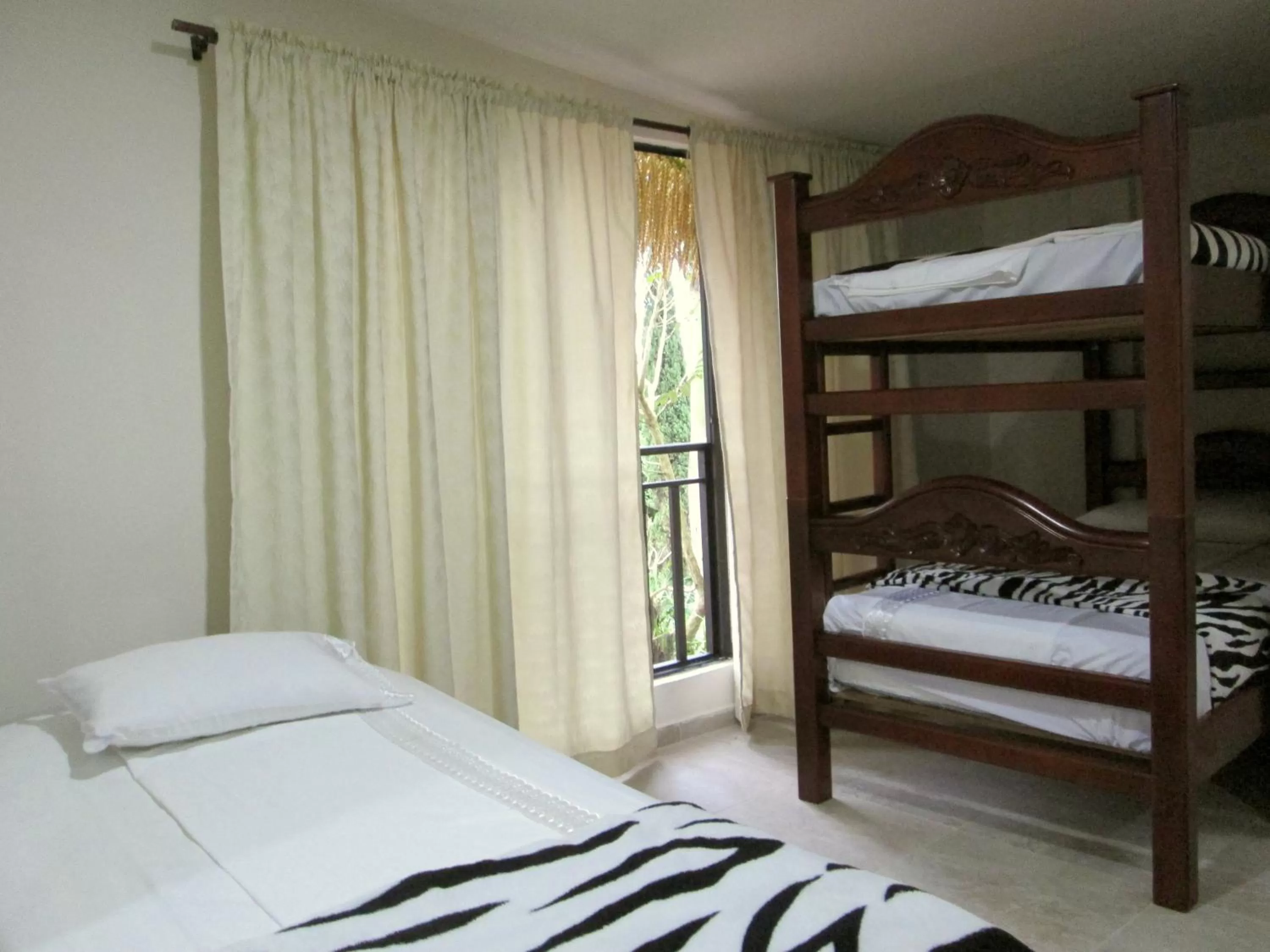 Bed in Cabañas Las Bifloras