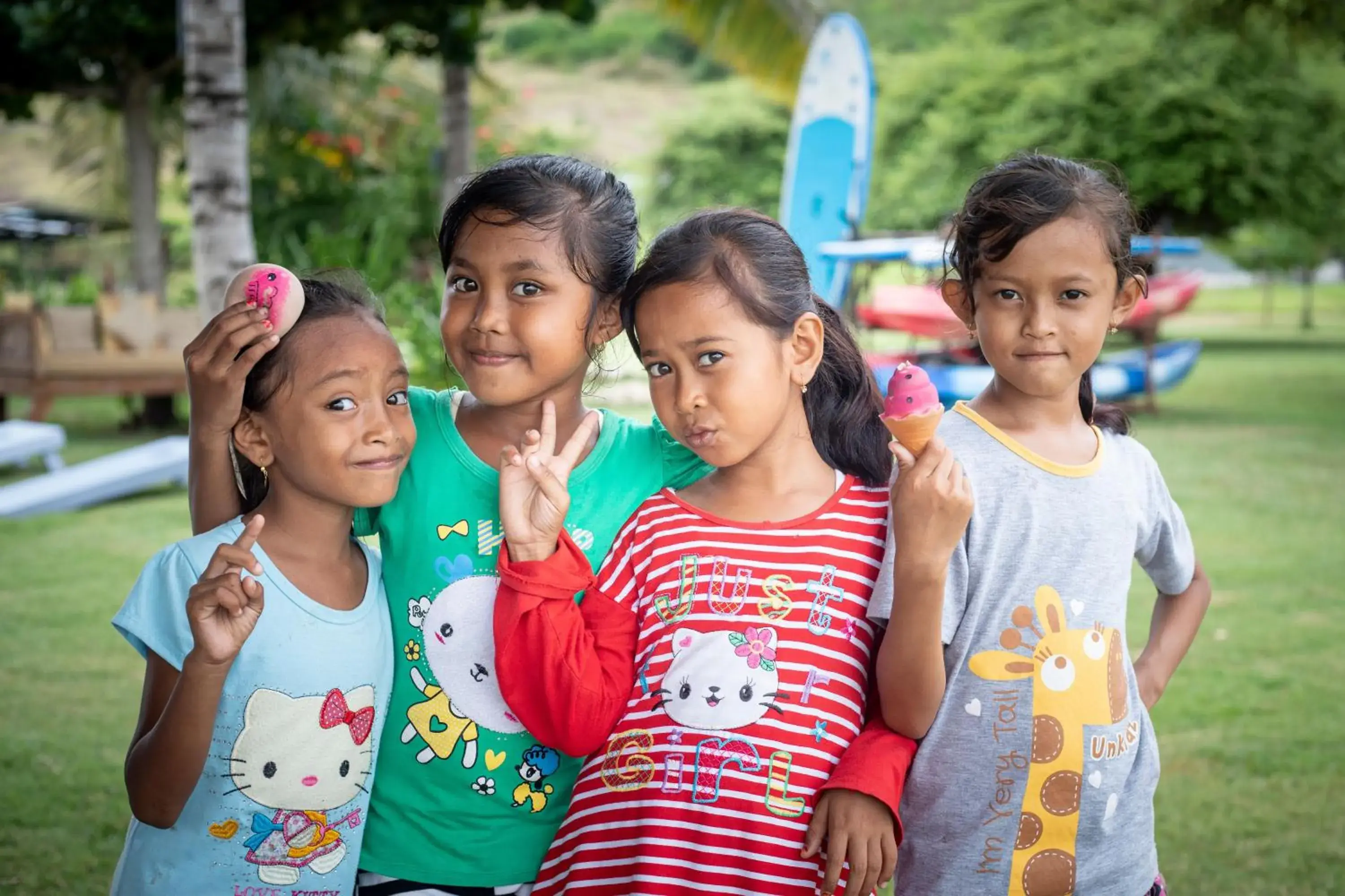 People, Family in Kokomo Resort Gili Gede