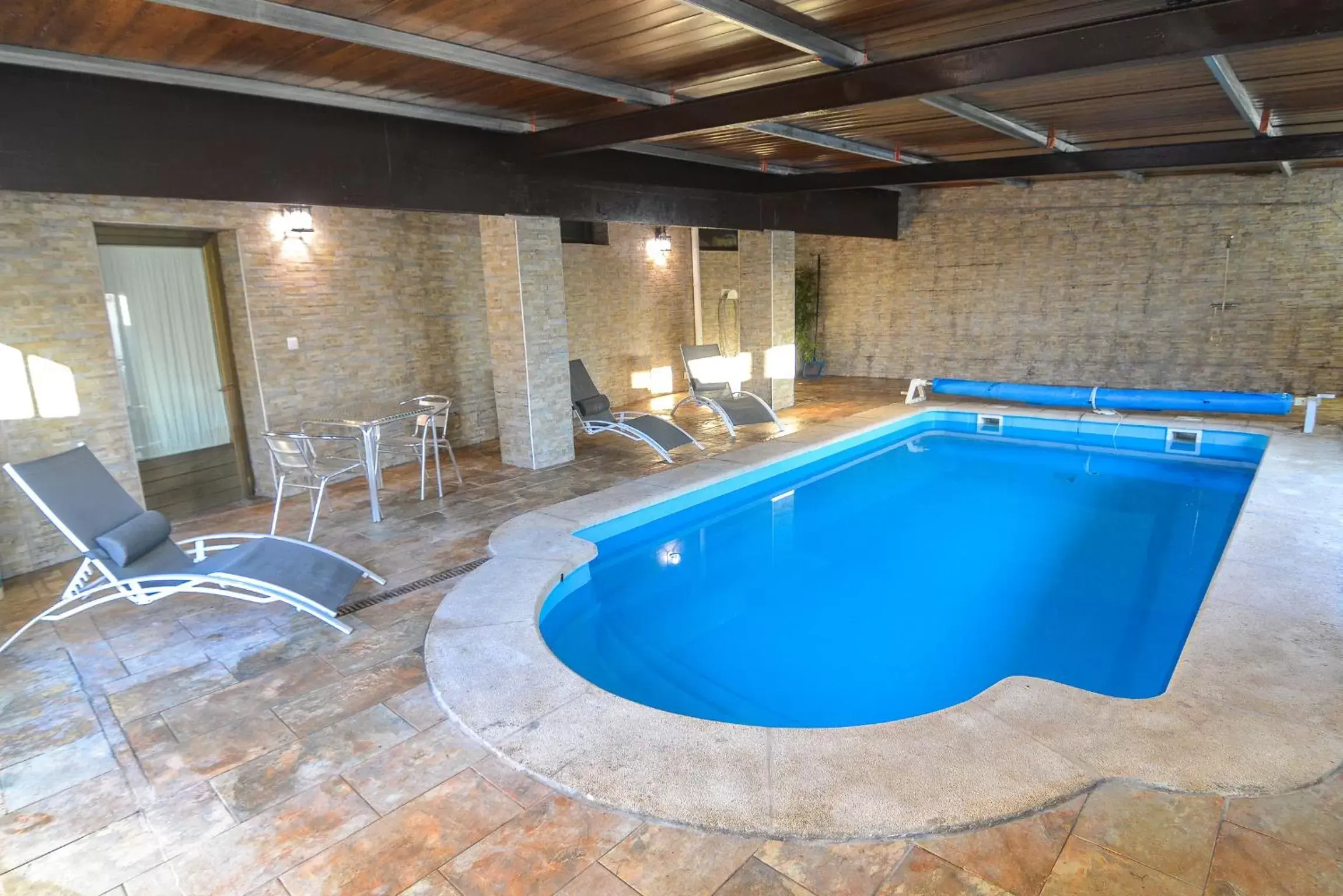 Decorative detail, Swimming Pool in Hotel Rural el Castillo