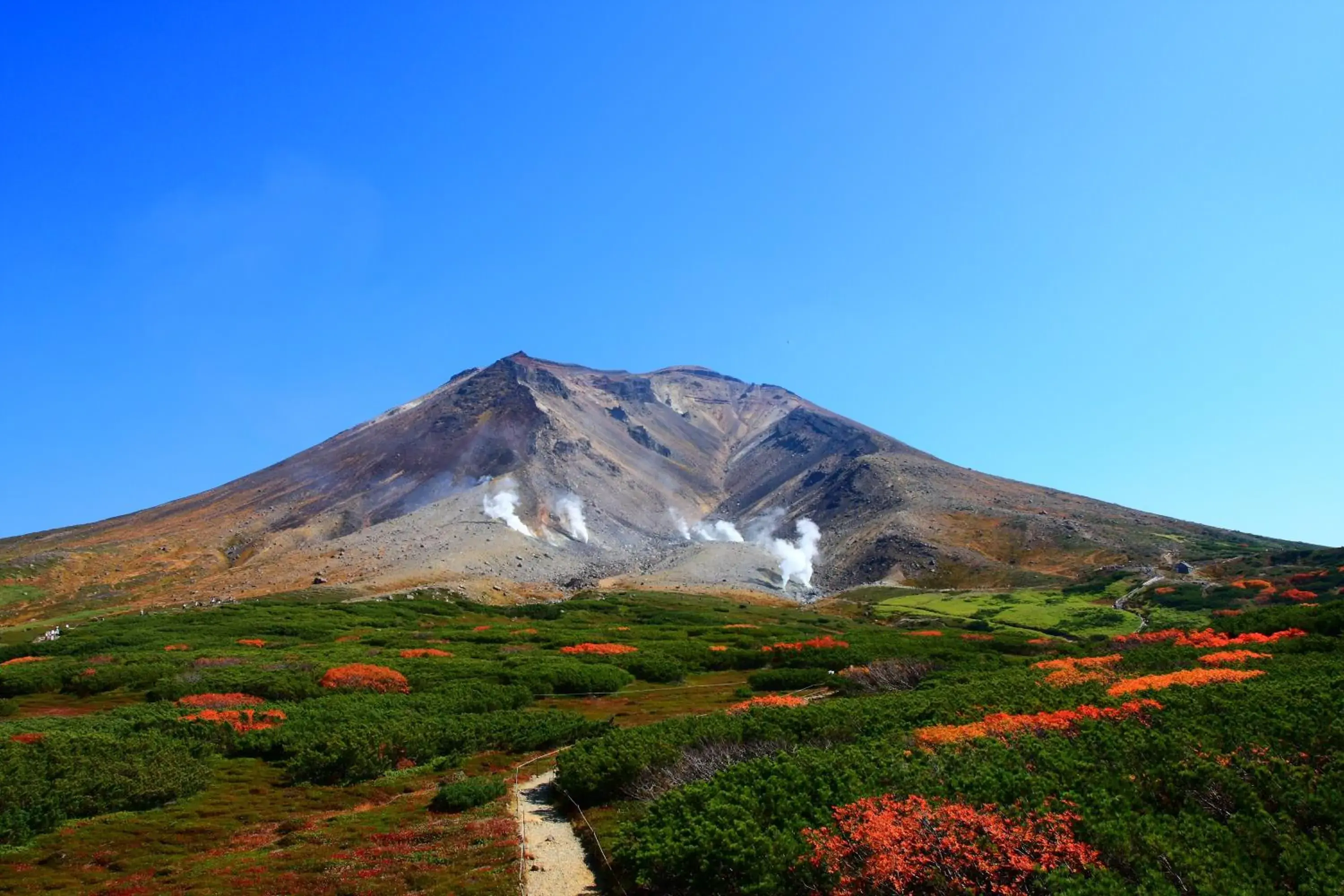 Natural Landscape in Asahidake Onsen Hotel Bear Monte