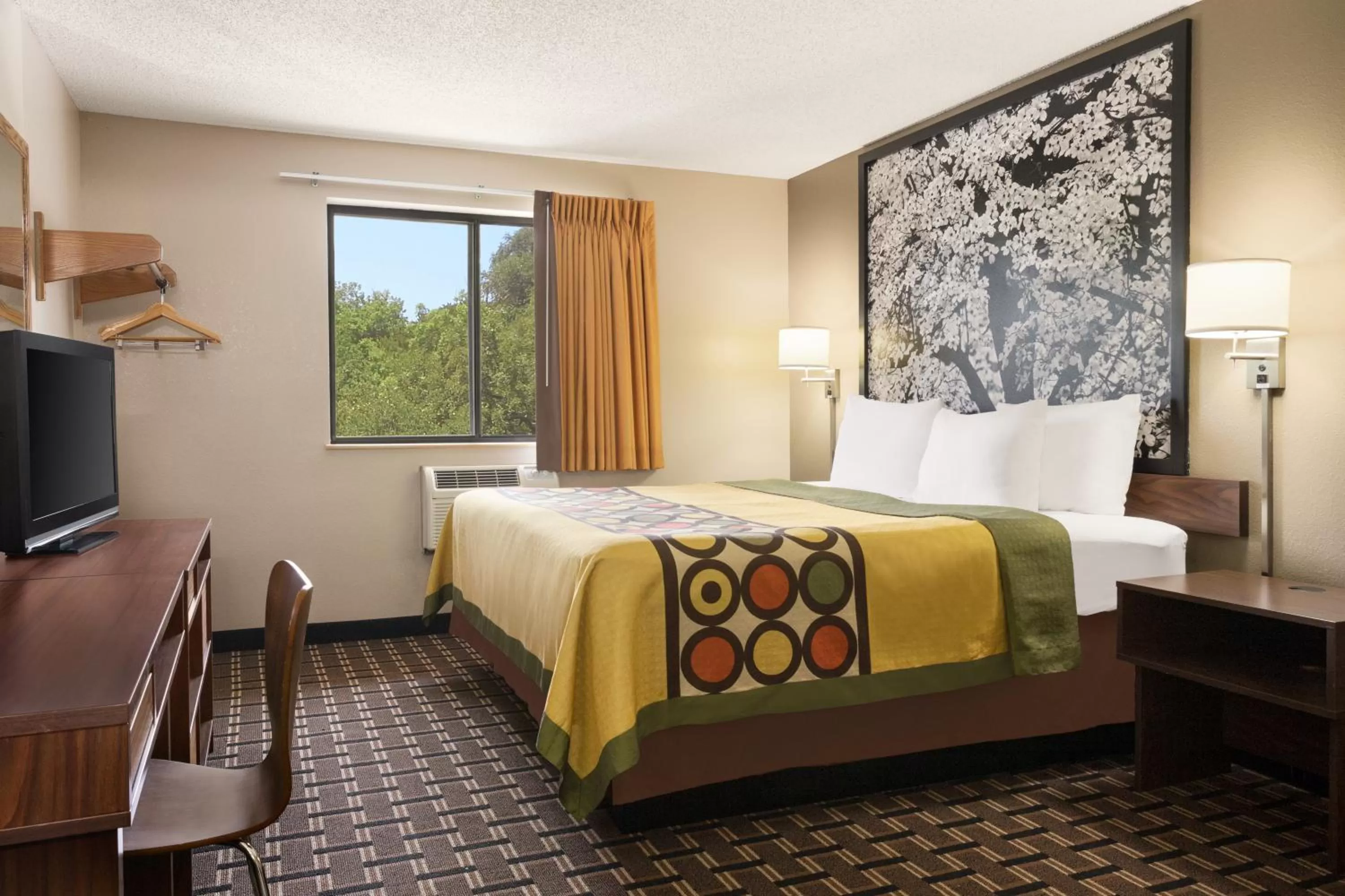 Bed in Super 8 by Wyndham Mayfield