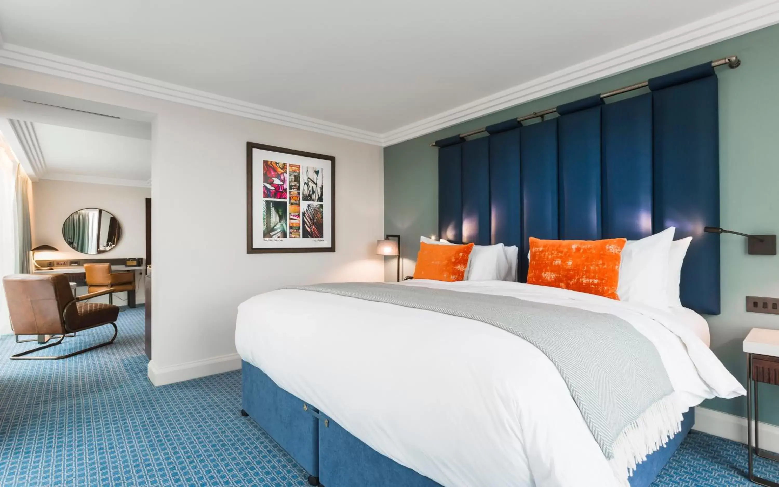 Bedroom, Bed in Clayton Hotel Cambridge