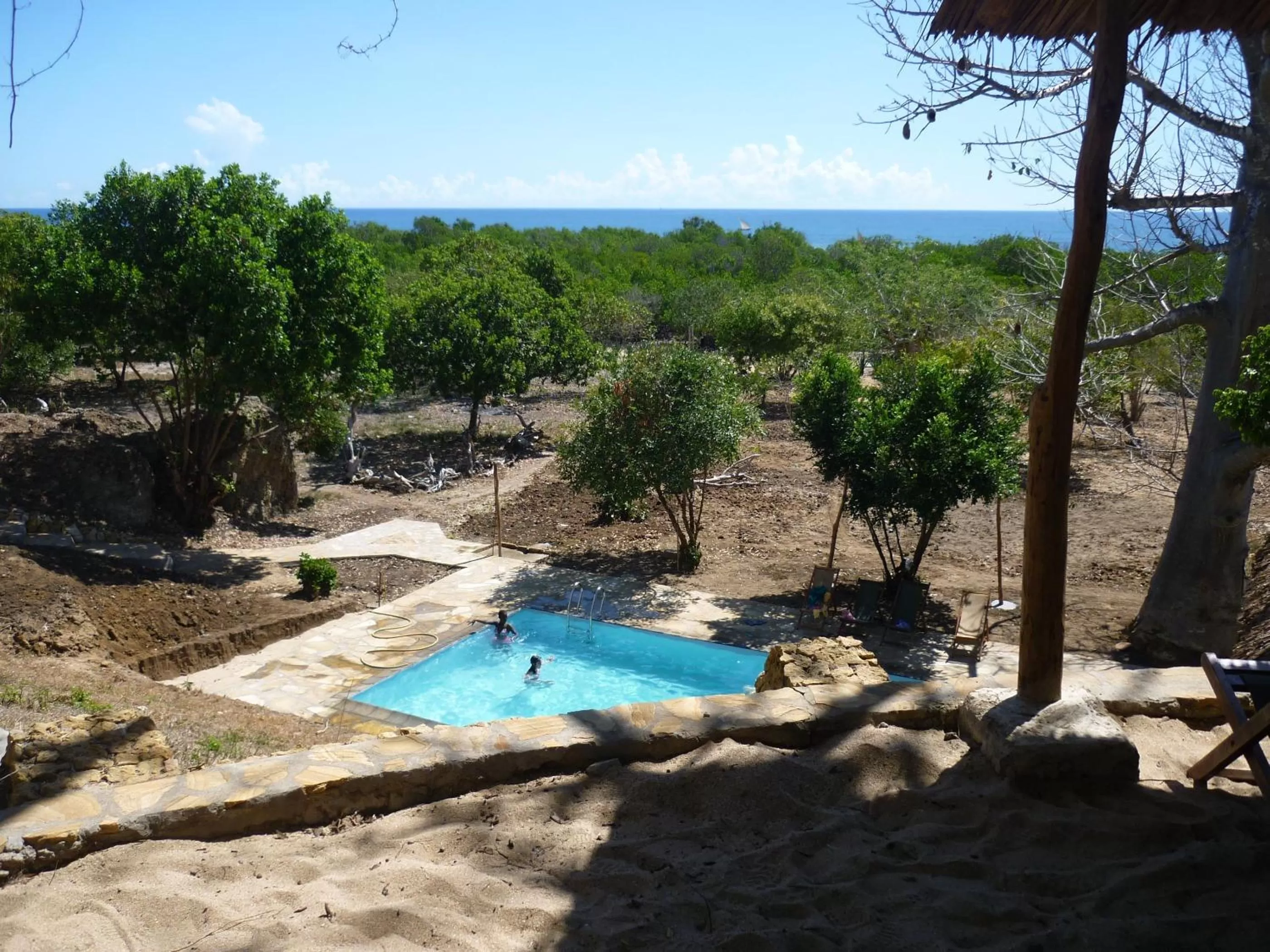 Swimming pool in Bahari Pori Resort
