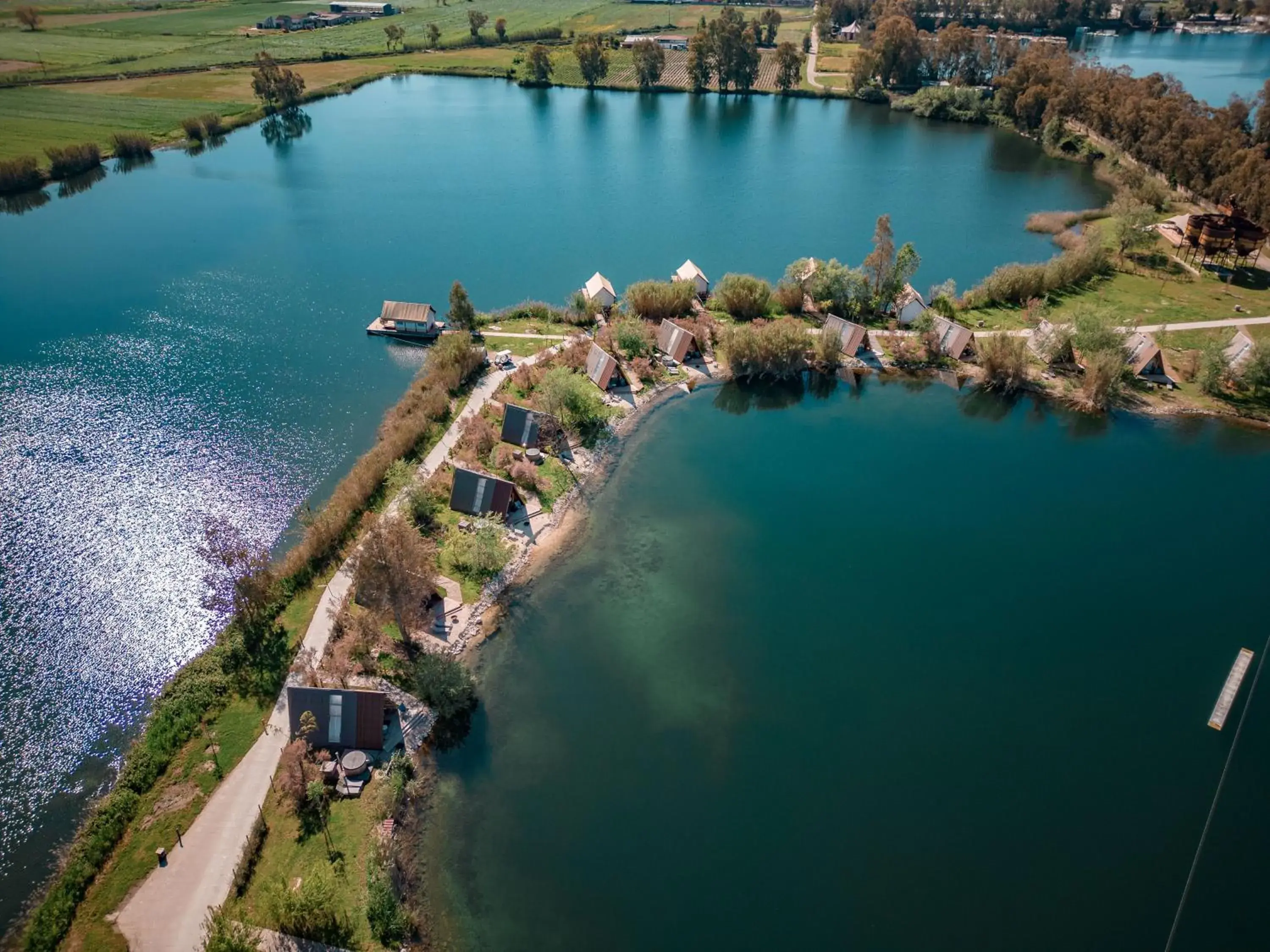 Lake view, Bird's-eye View in Plana Resort & SPA