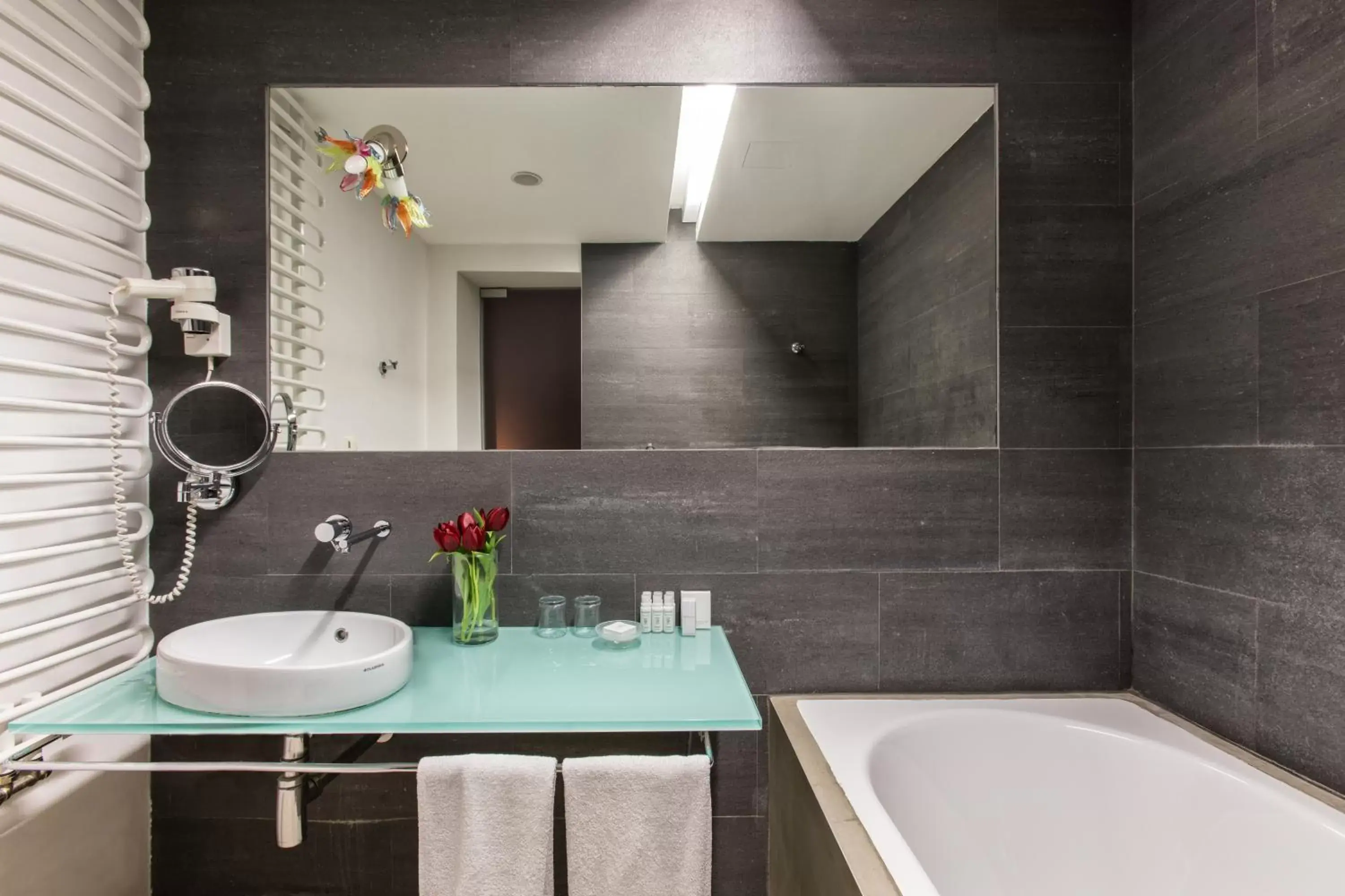 Photo of the whole room, Bathroom in Design Hotel Neruda