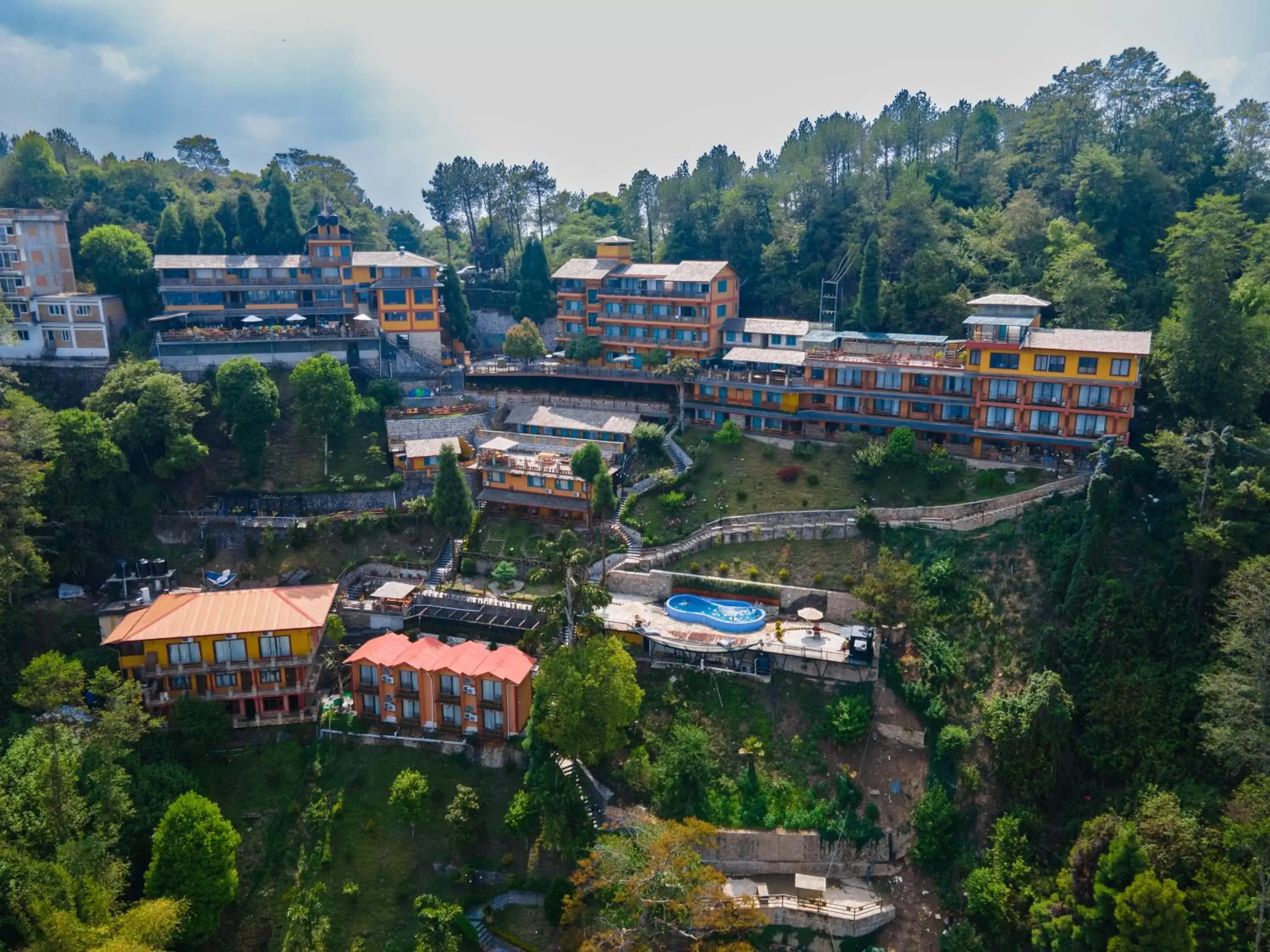 Property building, Bird's-eye View in Hotel Country Villa