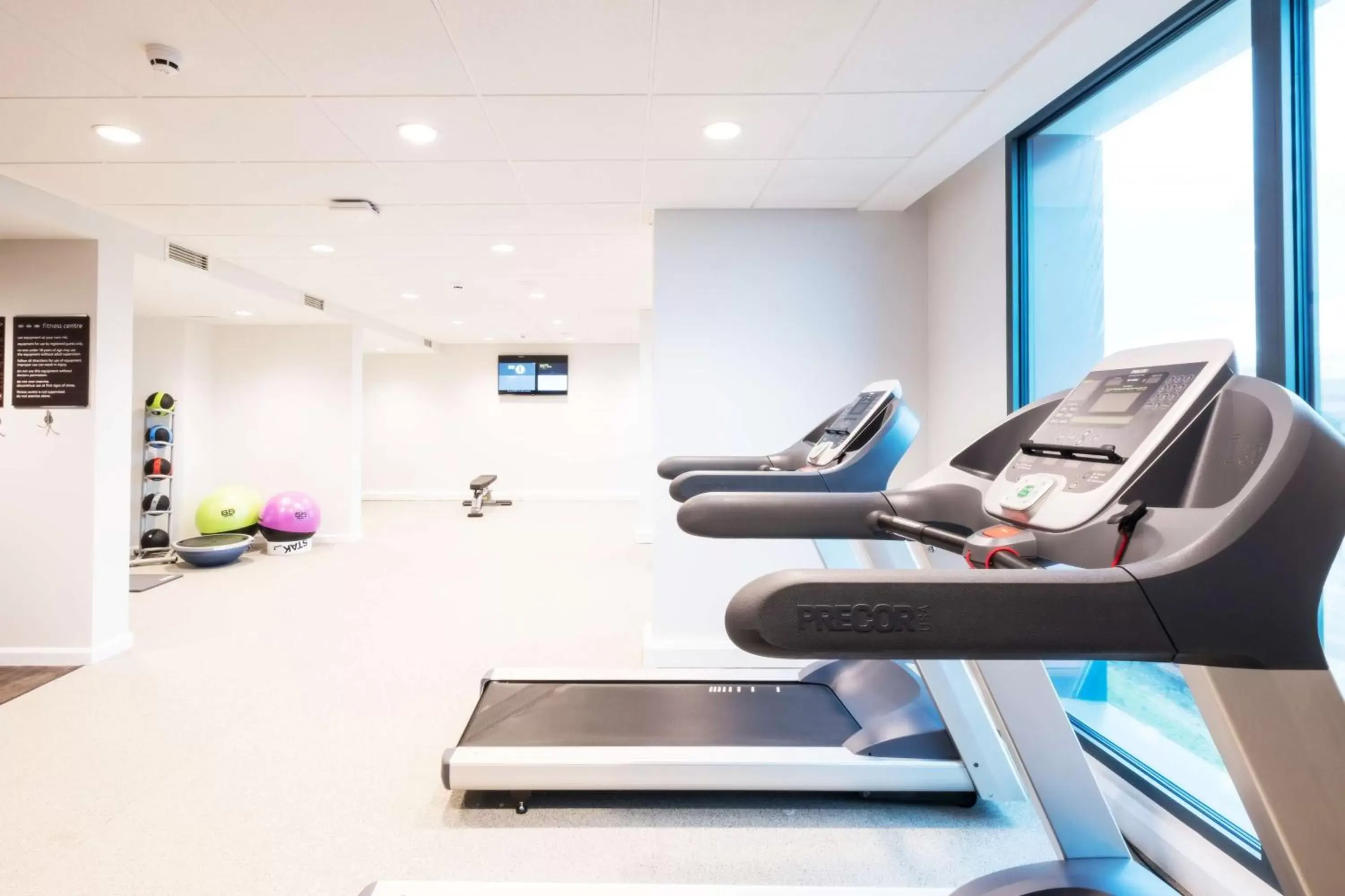 Fitness centre/facilities in Hampton By Hilton Aberdeen Airport Fitness centre/facilities in Hampton By Hilton Aberdeen Airport