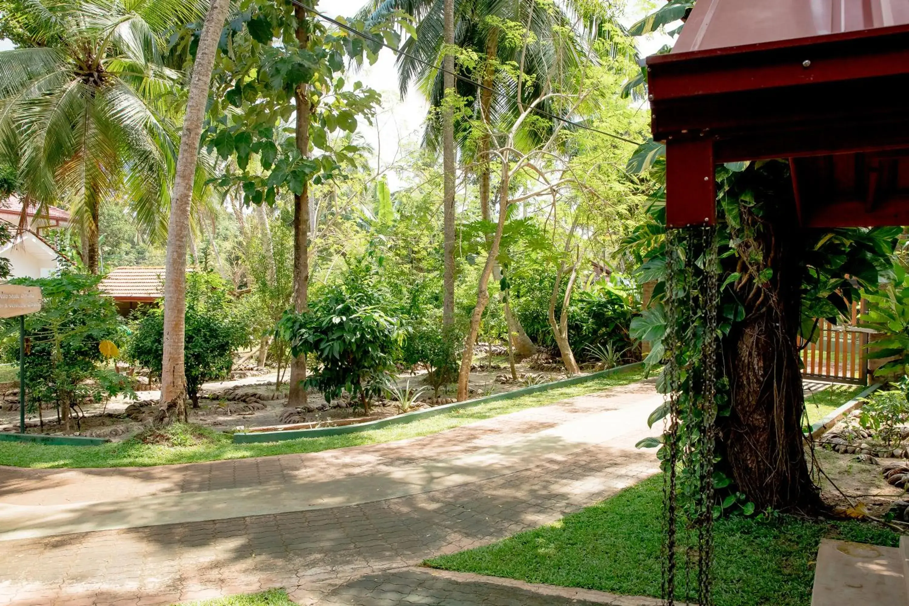 Garden in Villa Shade