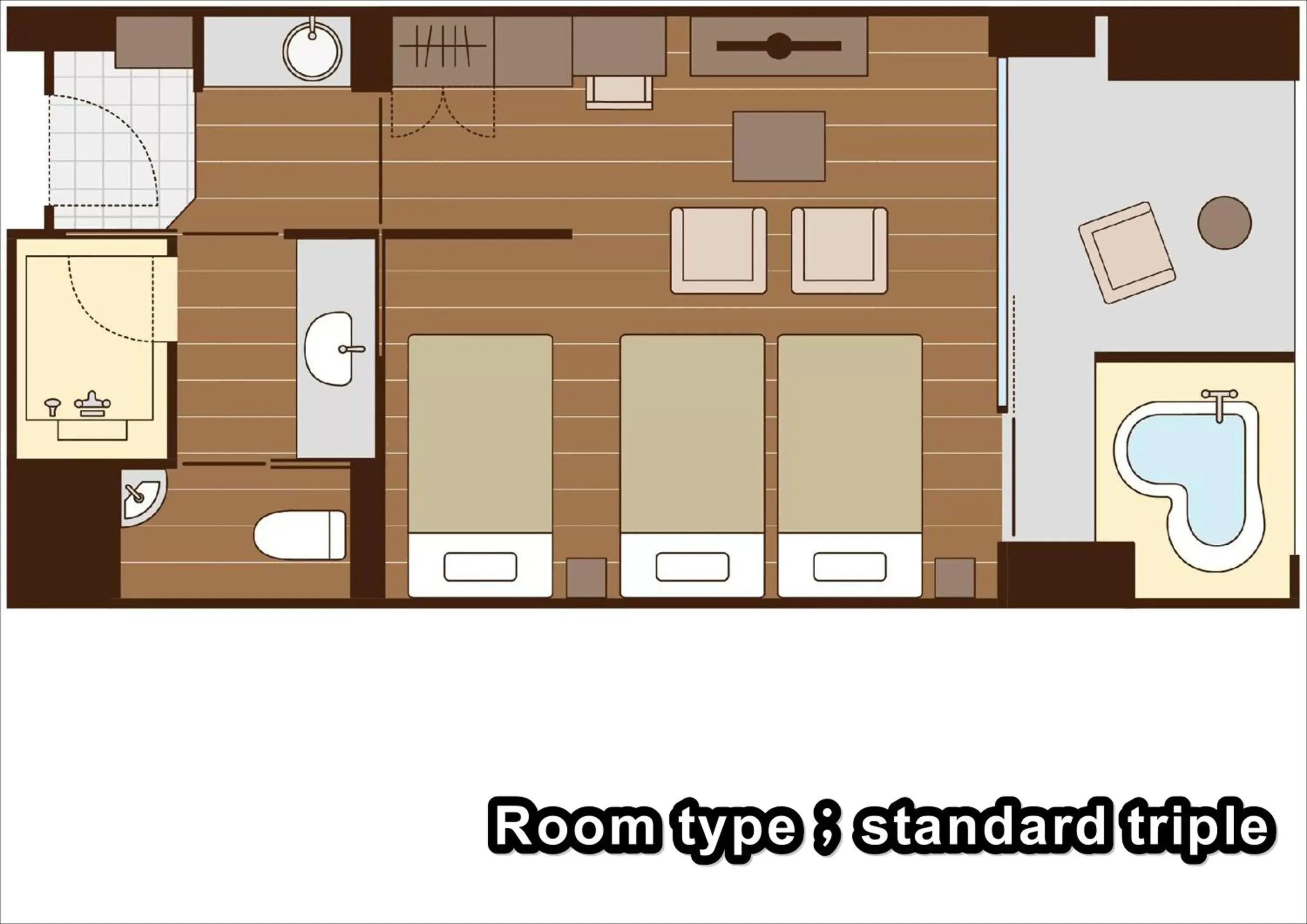 Floor Plan in La Vista Kirishima Hills