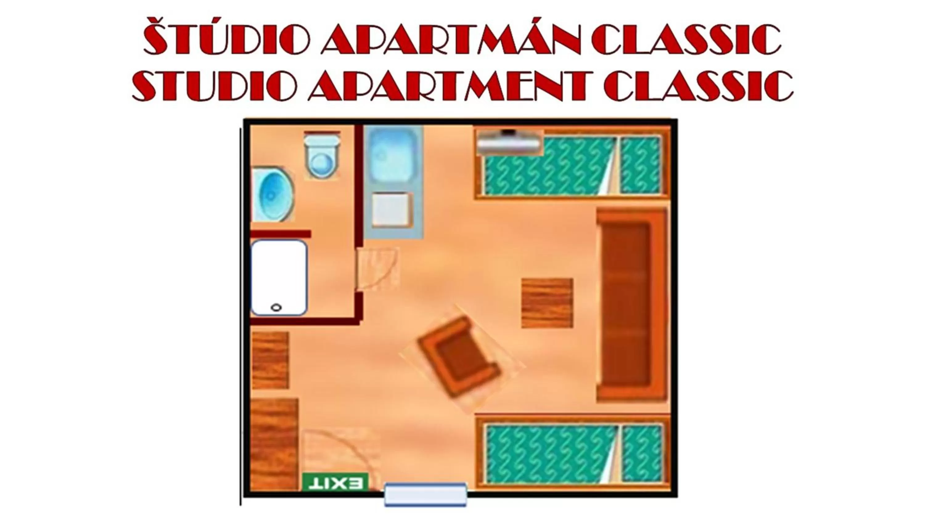 Photo of the whole room, Floor Plan in Spa & Pool Apartment Hotel - Restaurant VILLA IVICA