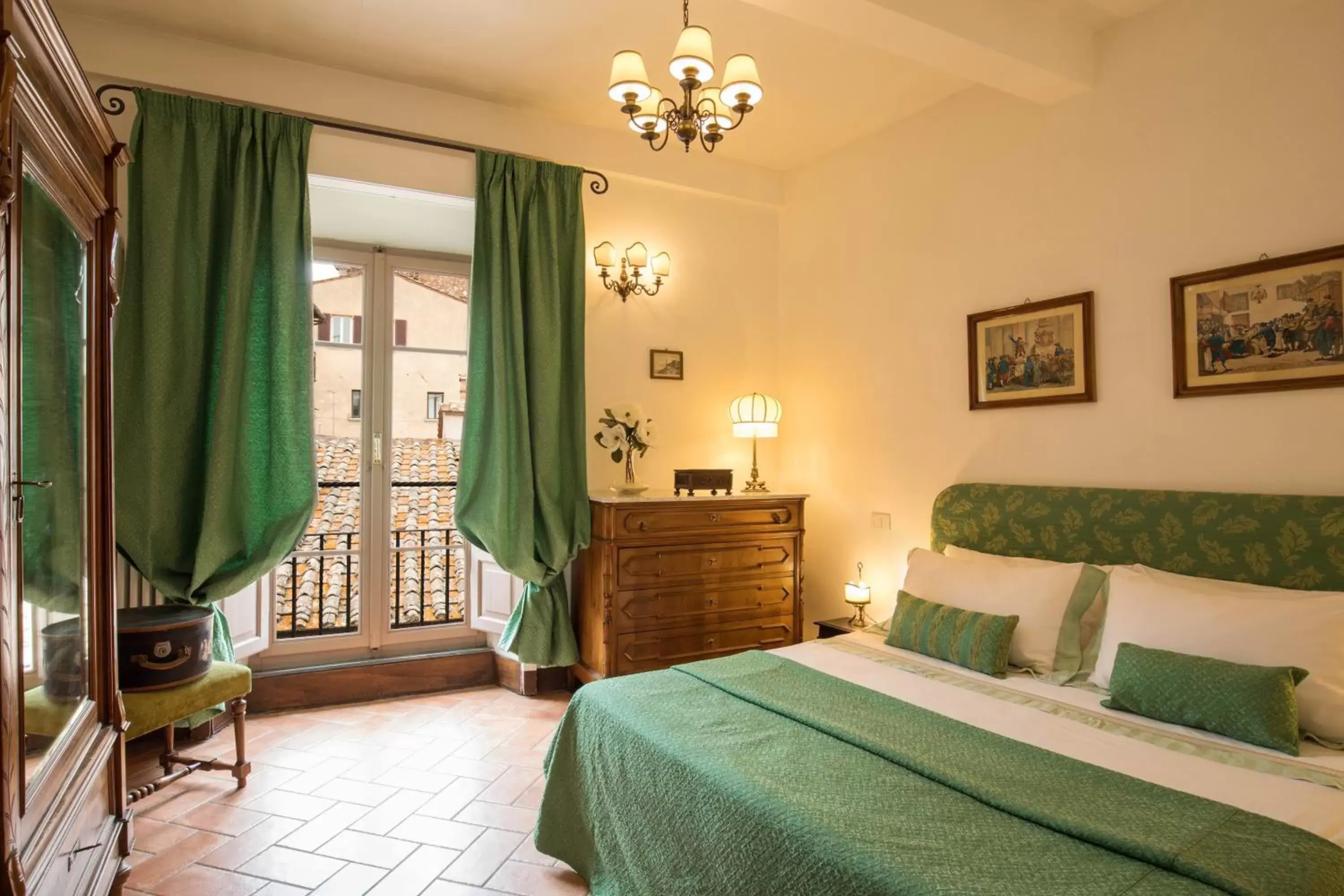 Photo of the whole room, Bed in Residenza Fabroni