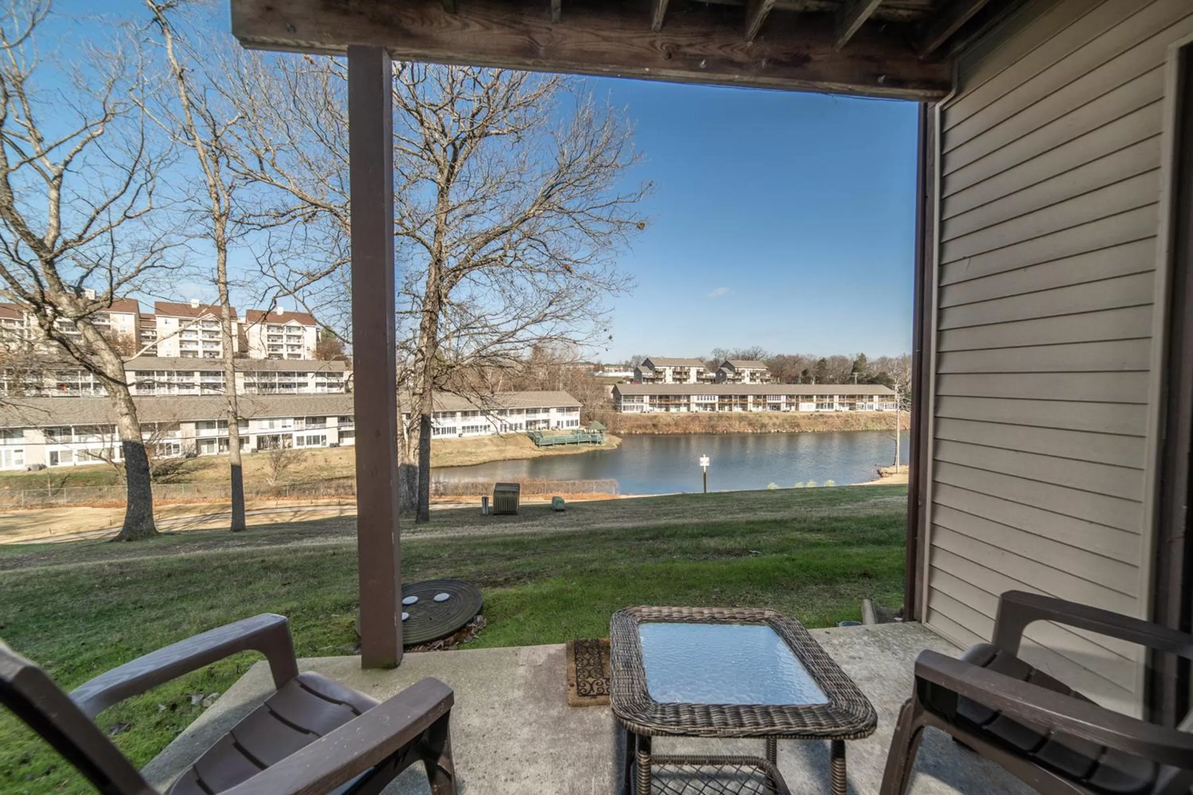 Patio in Pointe Royale Golf Resort