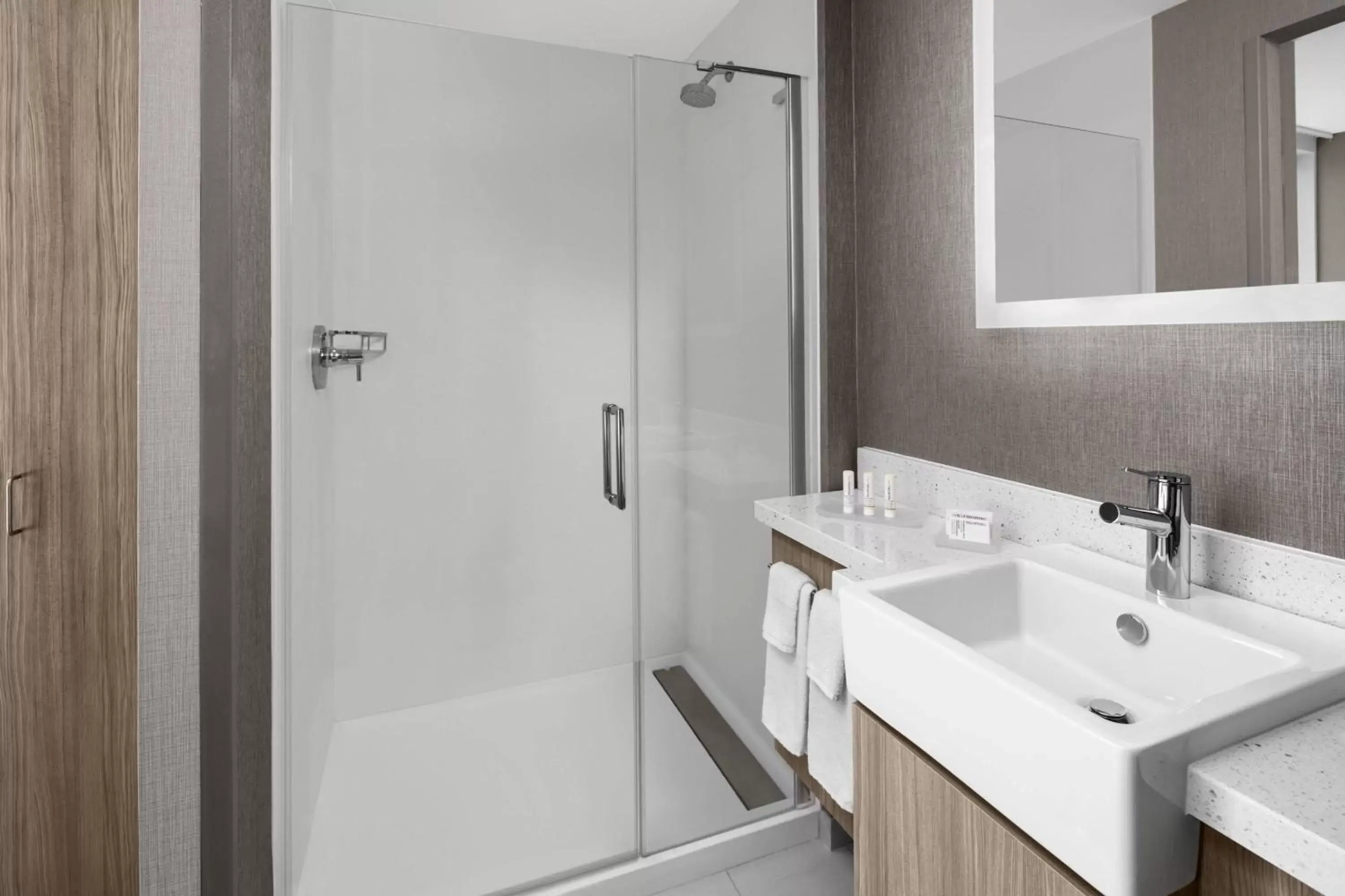 Bathroom in SpringHill Suites by Marriott East Rutherford Meadowlands Carlstadt