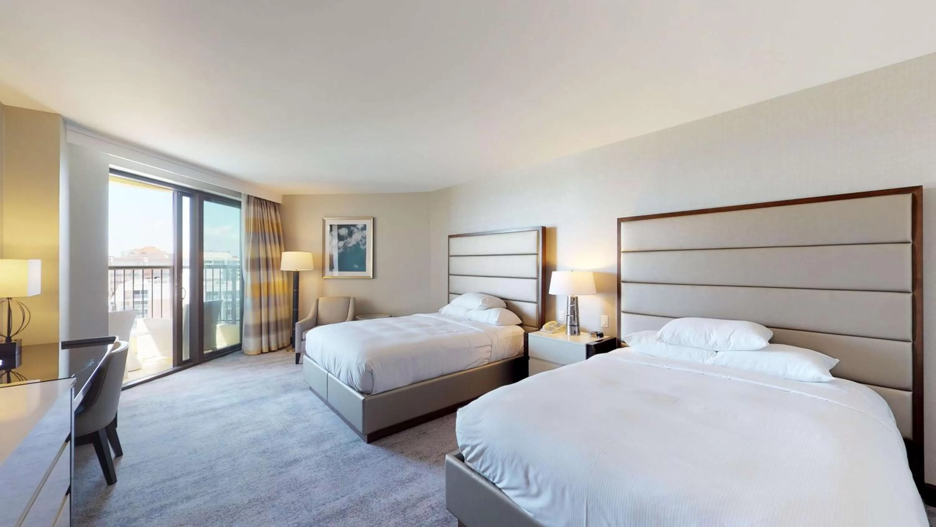  Premium Preferred 3 Room Suite Ocean View 1 King Bed/ 2 Queen Beds in Hilton Marco Island Beach Resort and Spa
