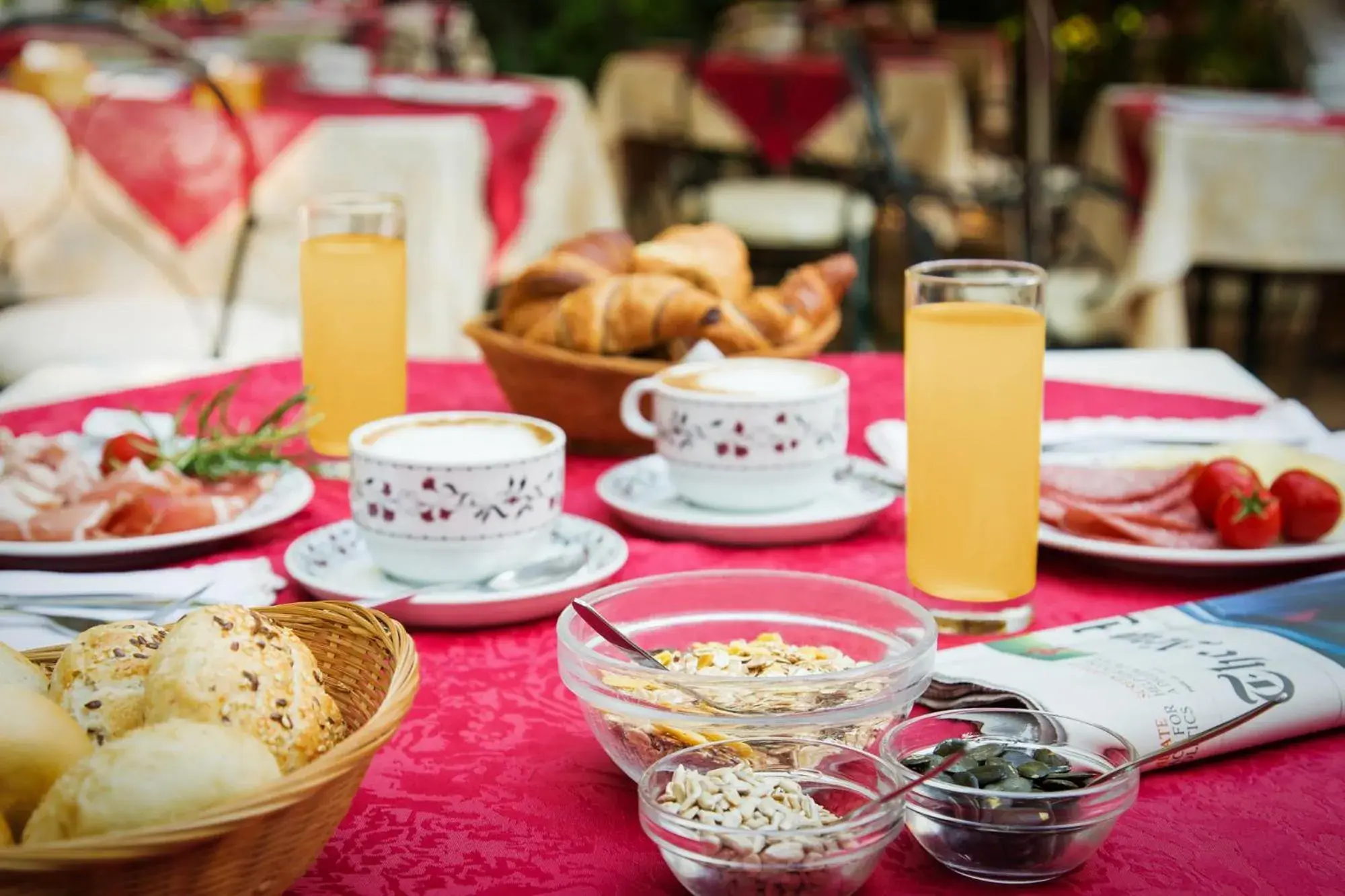 Breakfast in Hotel La Meridiana