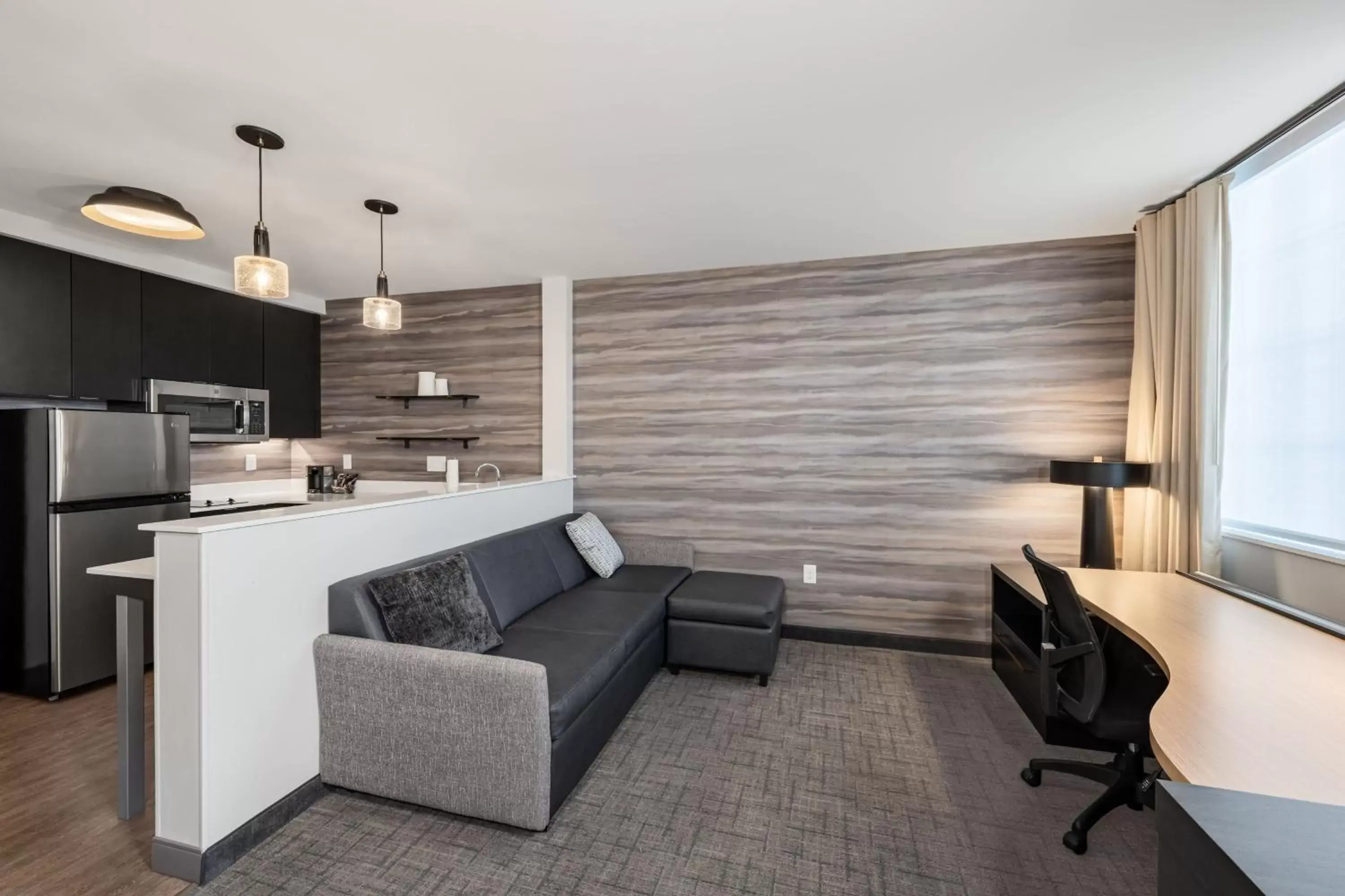 Photo of the whole room, Seating Area in Residence Inn Franklin Berry Farms