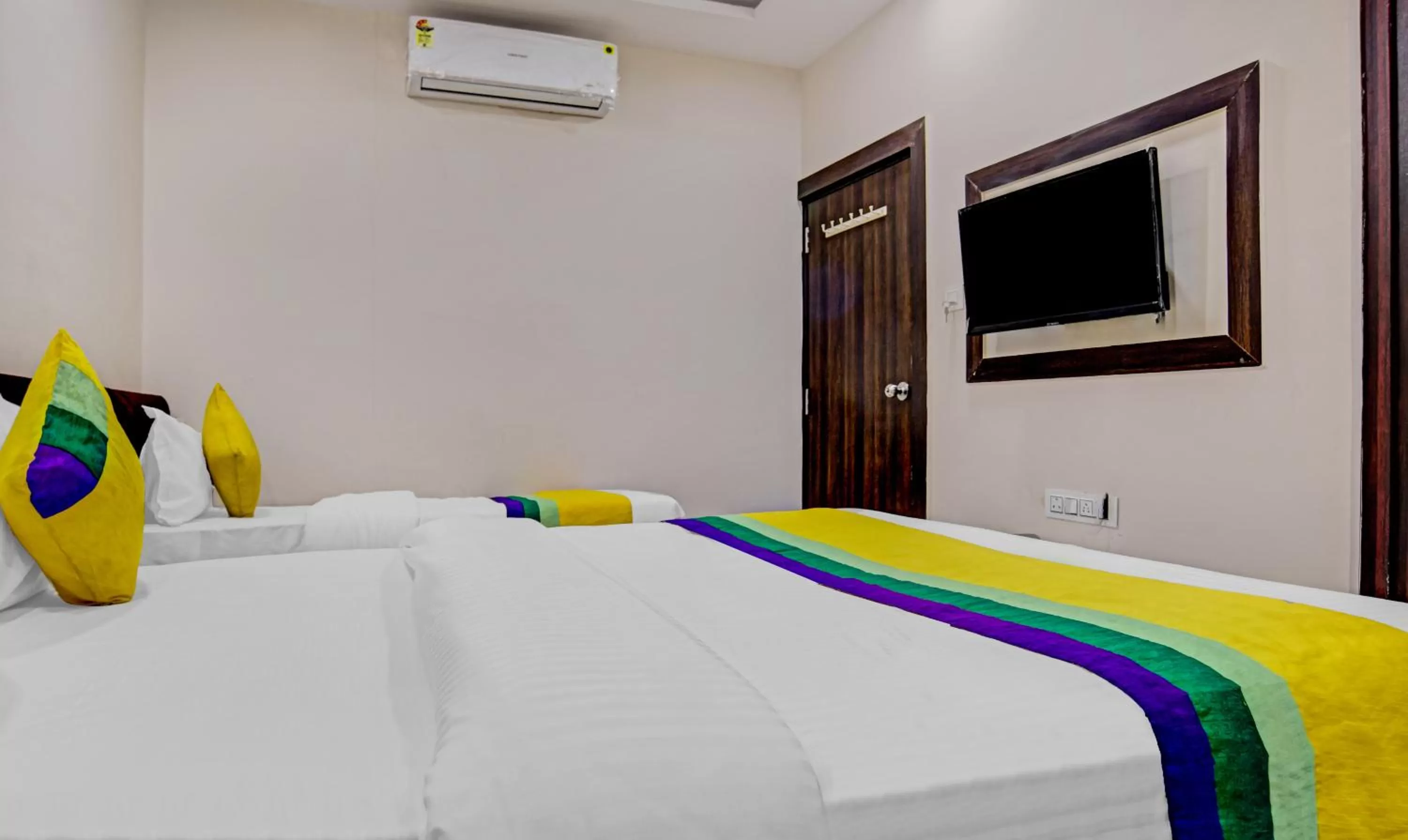 Photo of the whole room, Bed in Hotel Anand Shree Near Airport,Indore