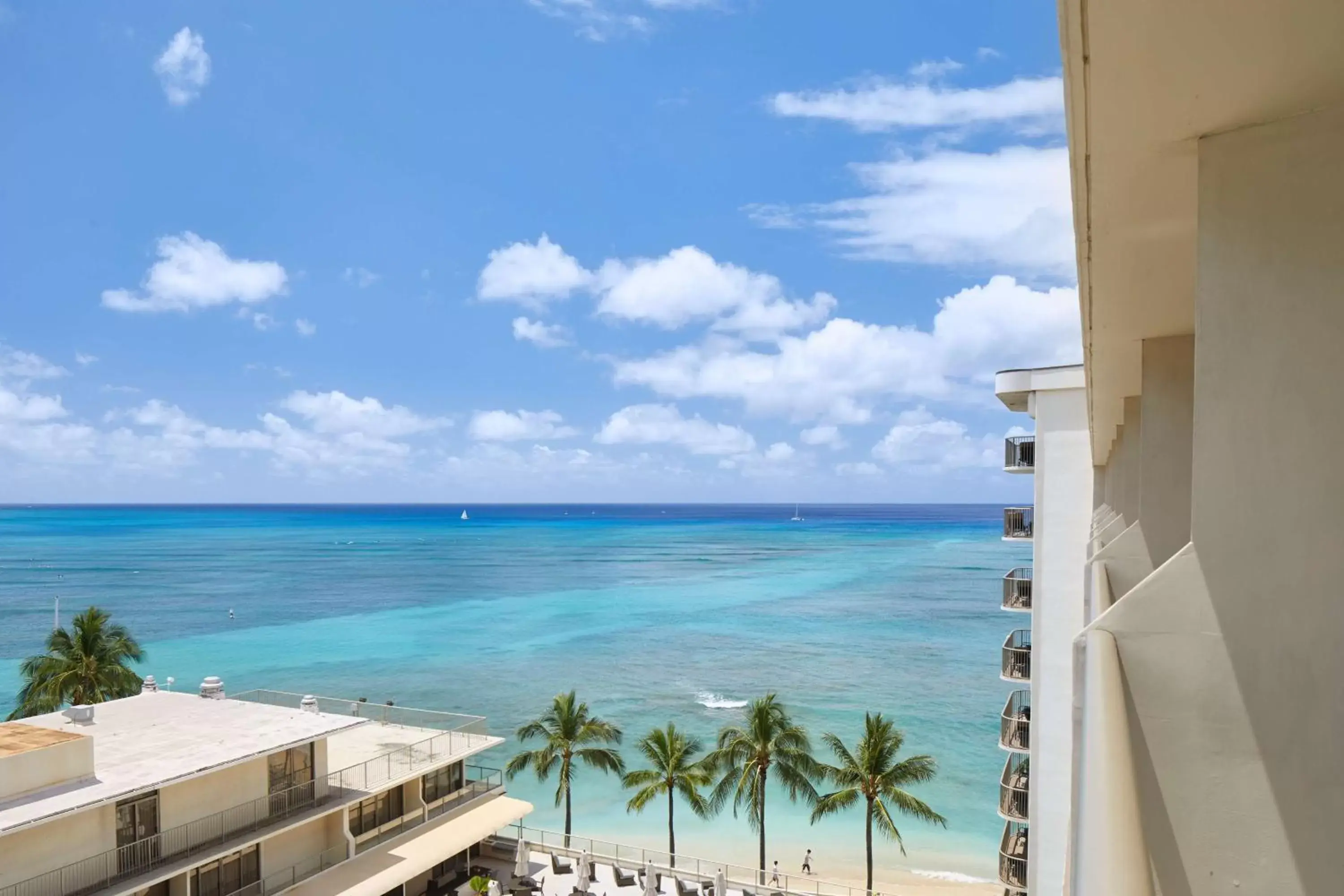 View (from property/room), Sea View in OUTRIGGER Reef Waikiki Beach Resort