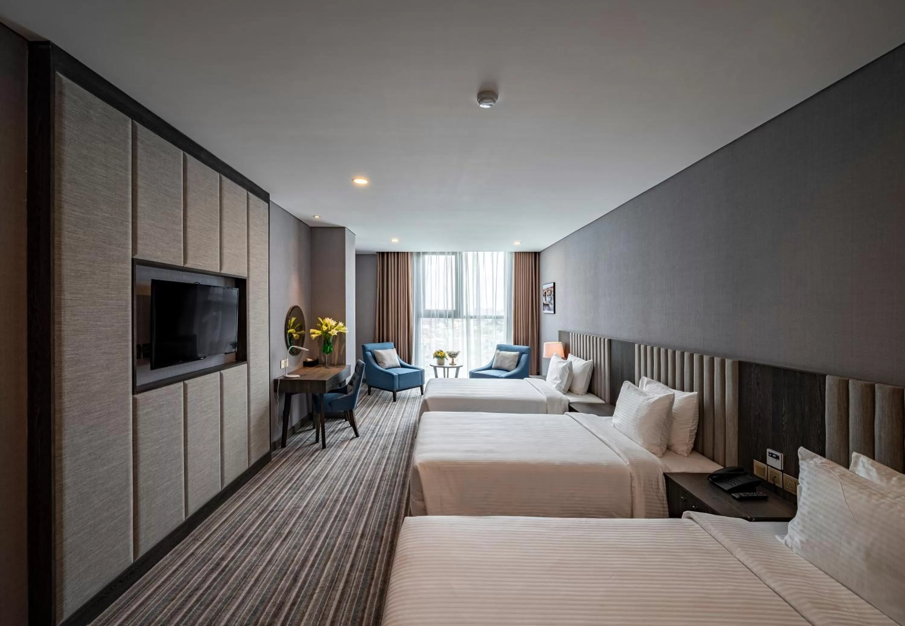 Bedroom, Bed in Muong Thanh Luxury Saigon Hotel