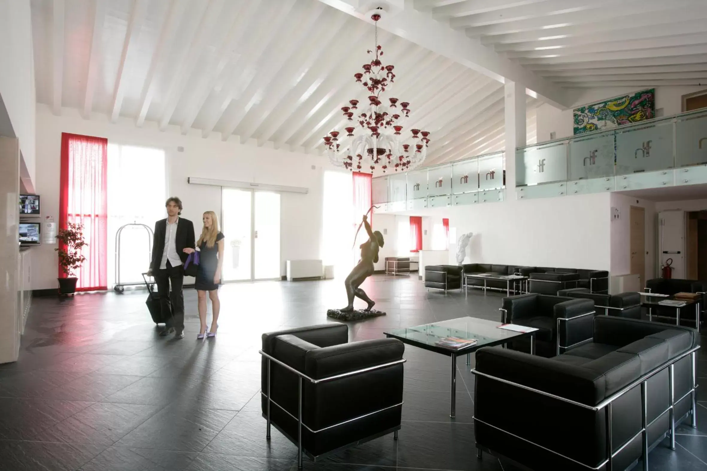 Lobby or reception in Hotel Fiera Di Brescia