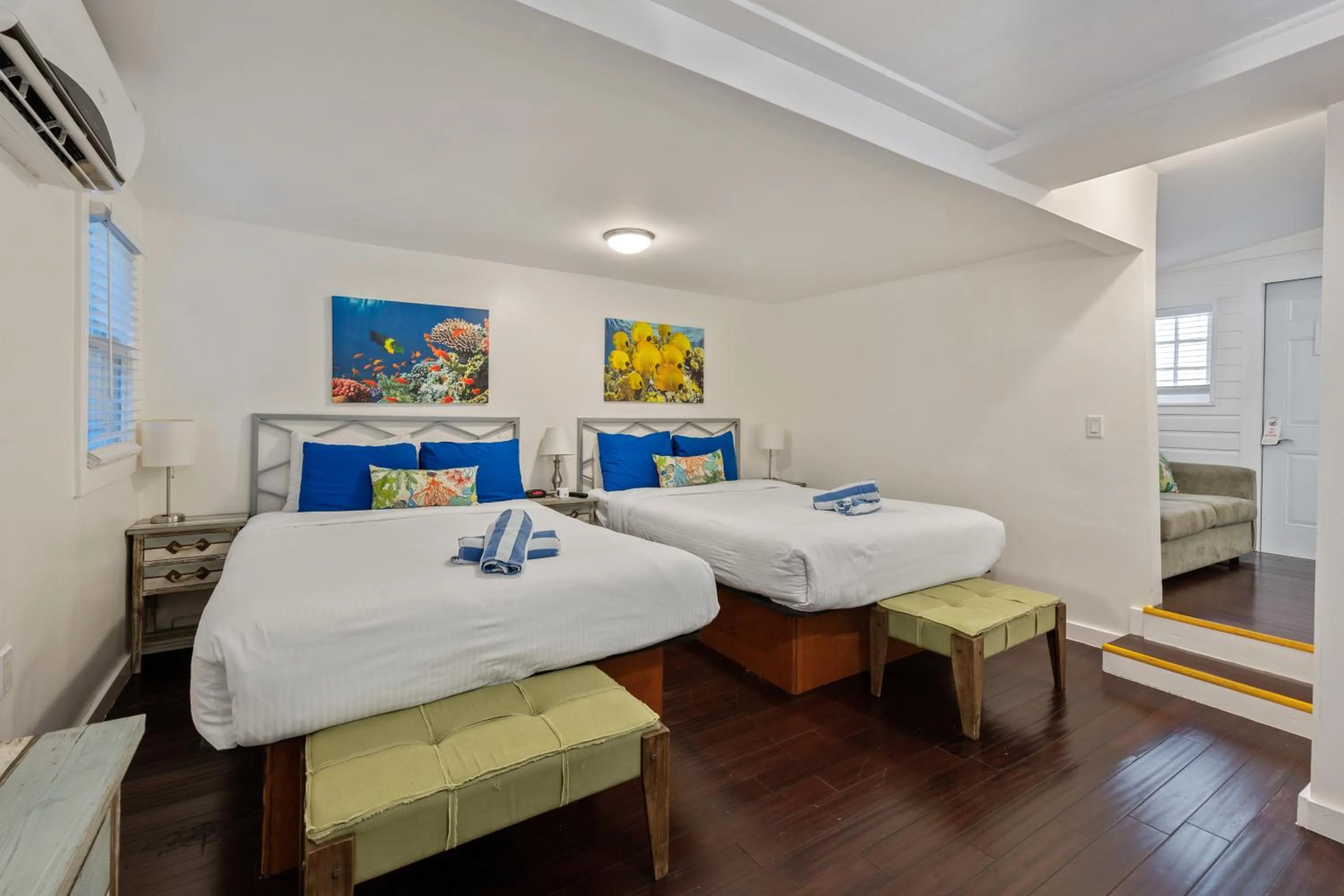 Bed in Wicker Guesthouse