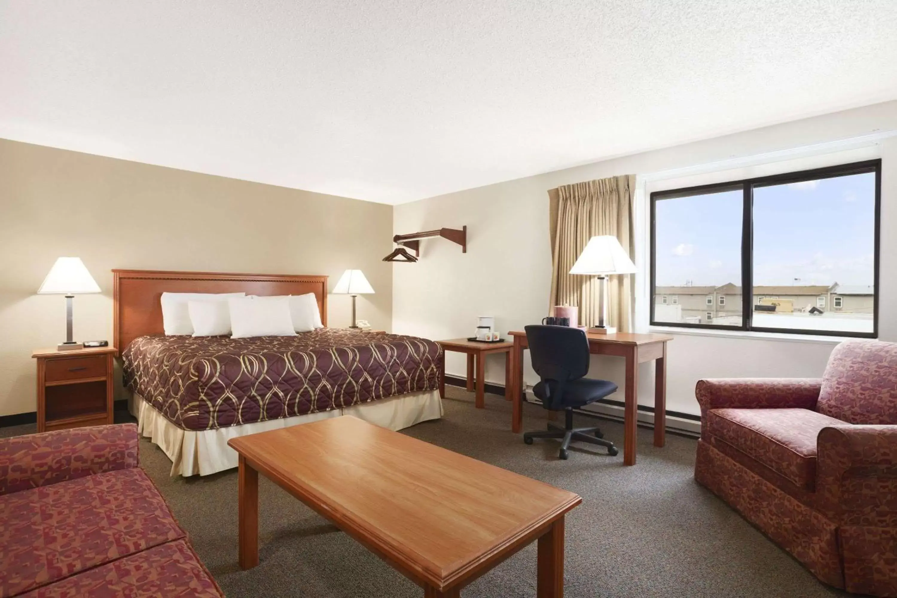 Photo of the whole room in Super 8 by Wyndham Williston ND