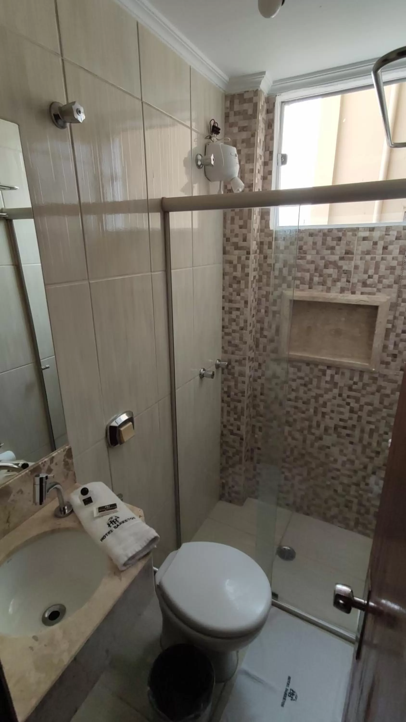Bathroom in Hotel Barretos
