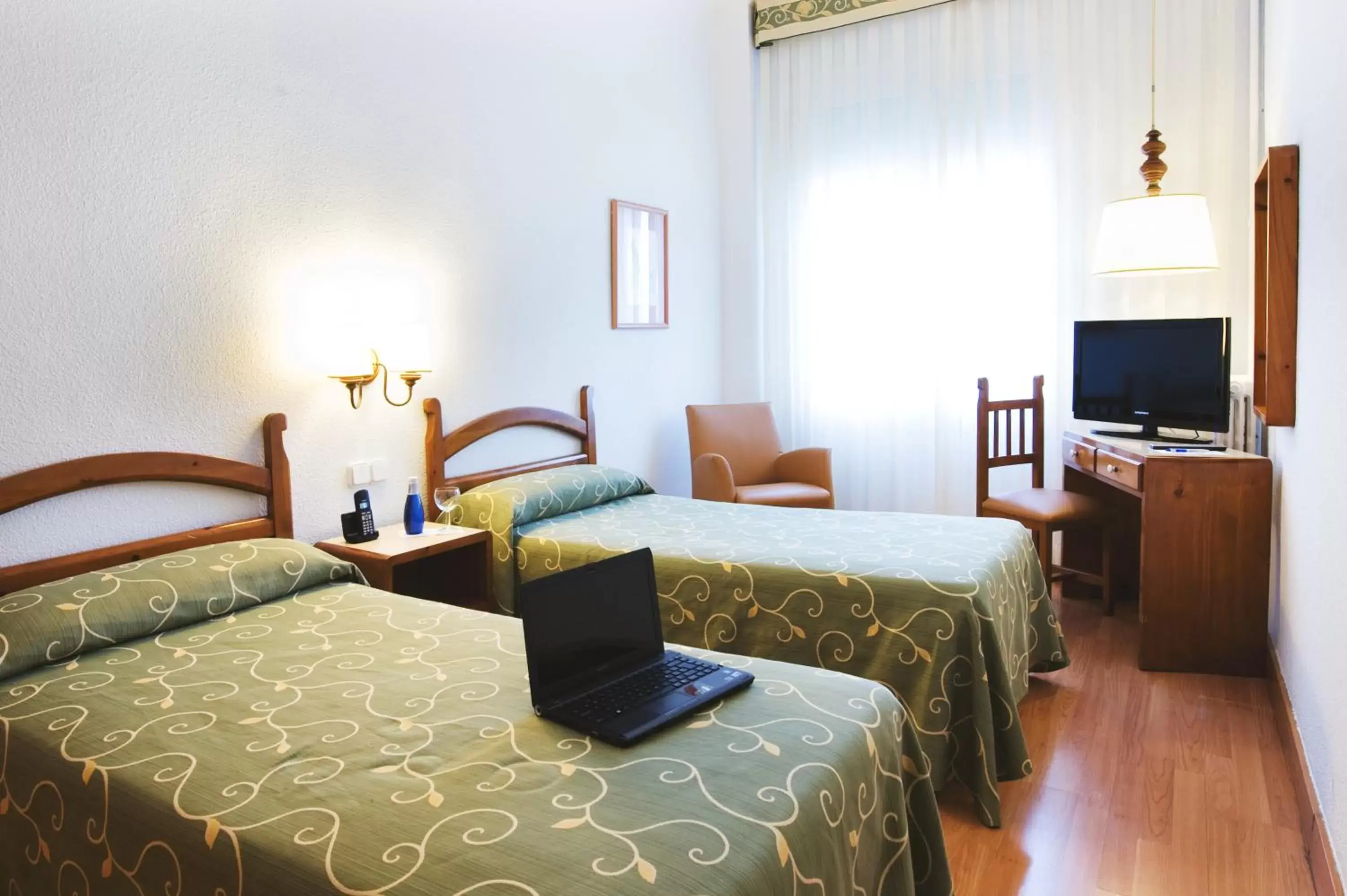 Bed in Hotel Miramar Badalona