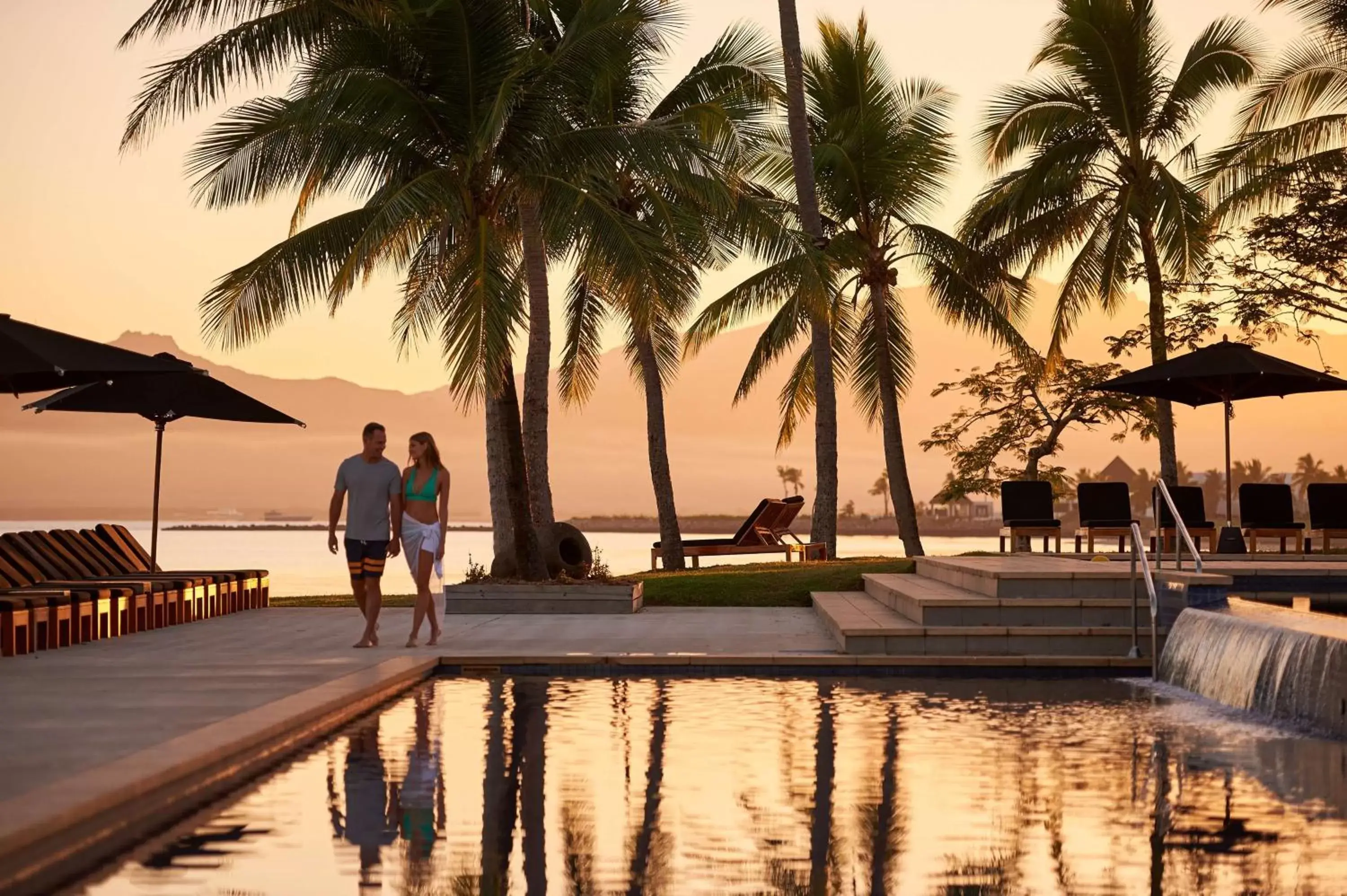 Pool view, Swimming Pool in Hilton Fiji Beach Resort and Spa