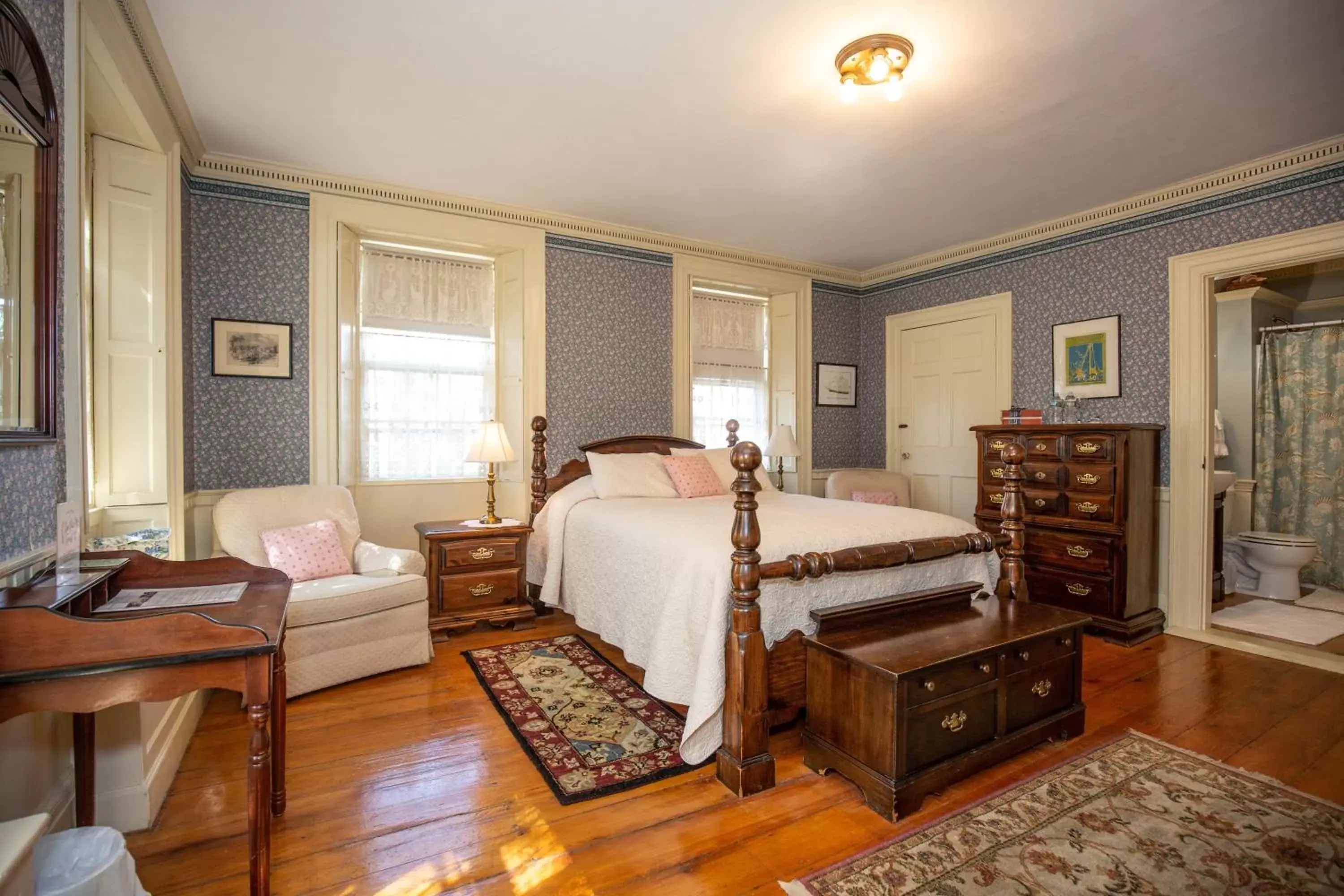 Bedroom in Clark Currier Inn