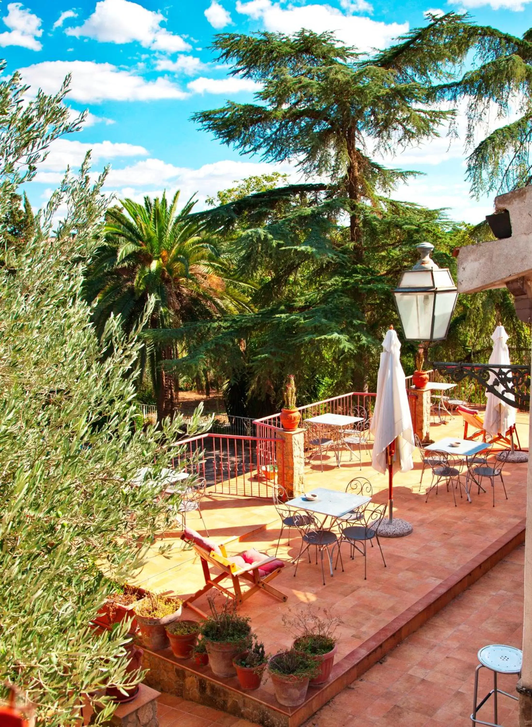 Balcony/Terrace, Restaurant/Places to Eat in B&B Villa Casablanca