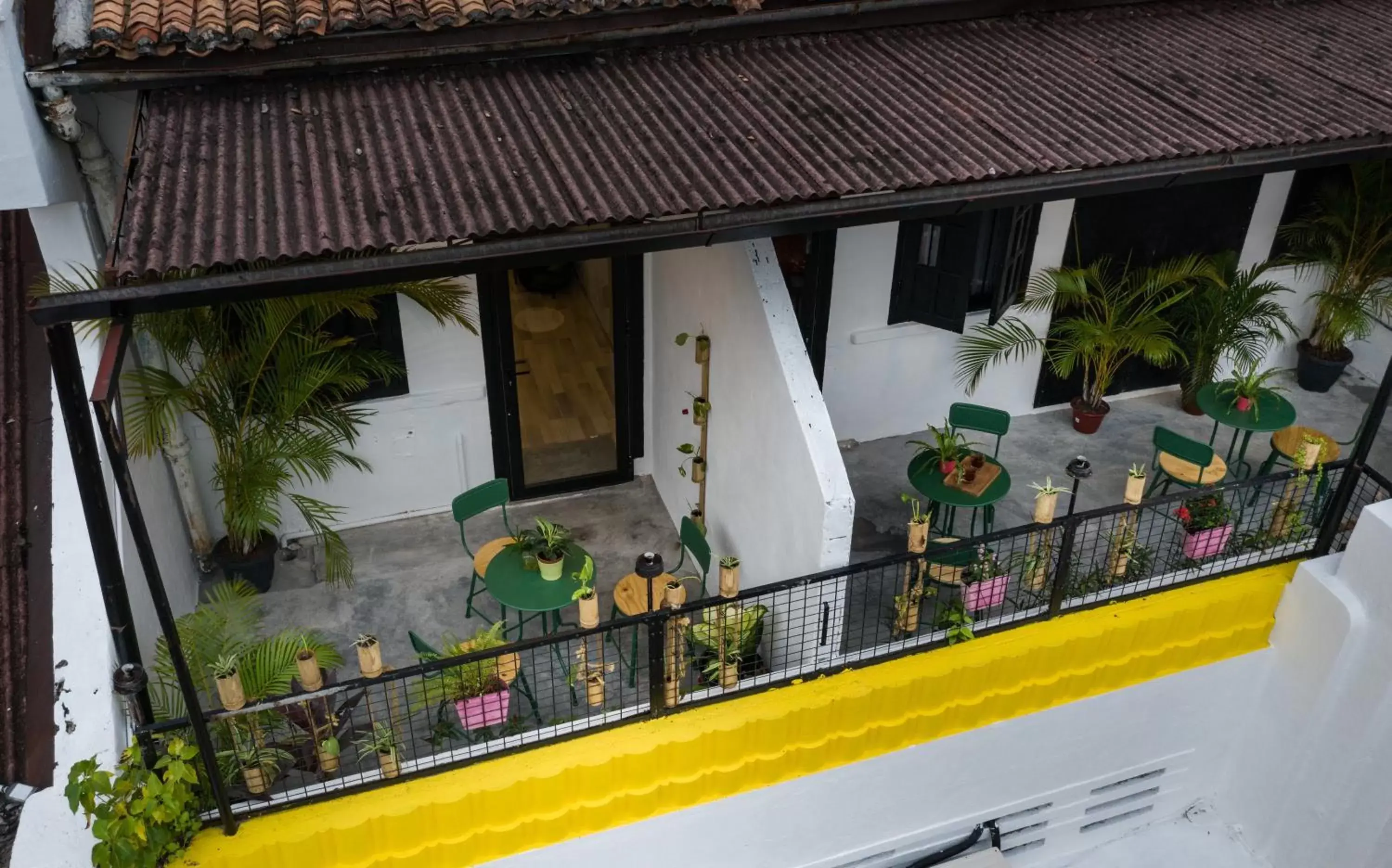 Balcony/Terrace in Attic Hotel