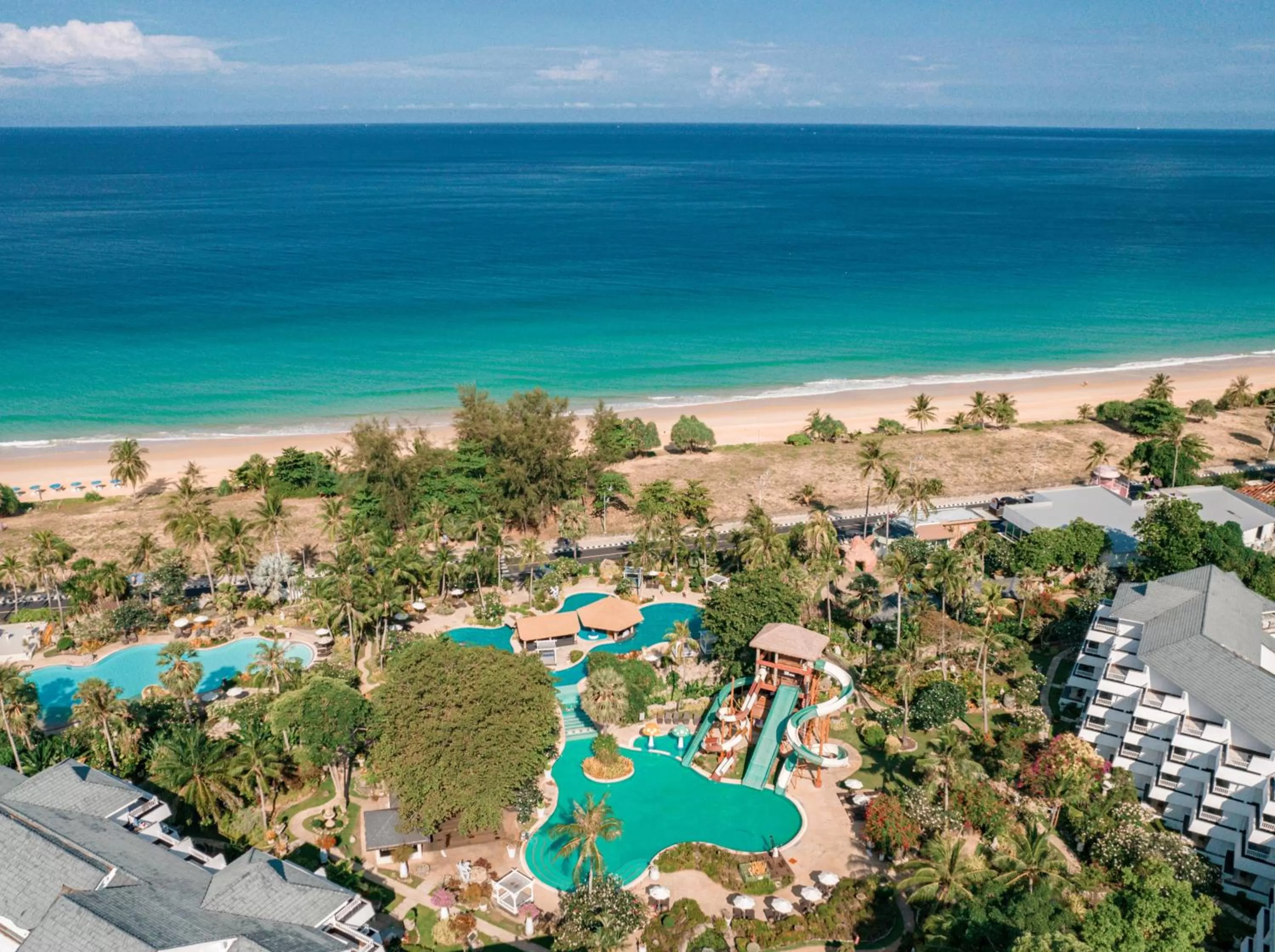 Bird's eye view in Thavorn Palm Beach Resort Phuket