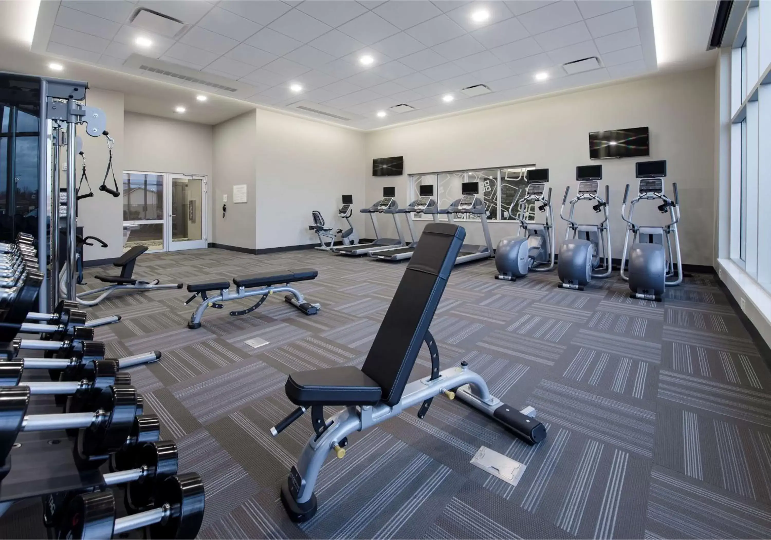 Fitness centre/facilities, Fitness Center/Facilities in Hilton Garden Inn Wausau, WI