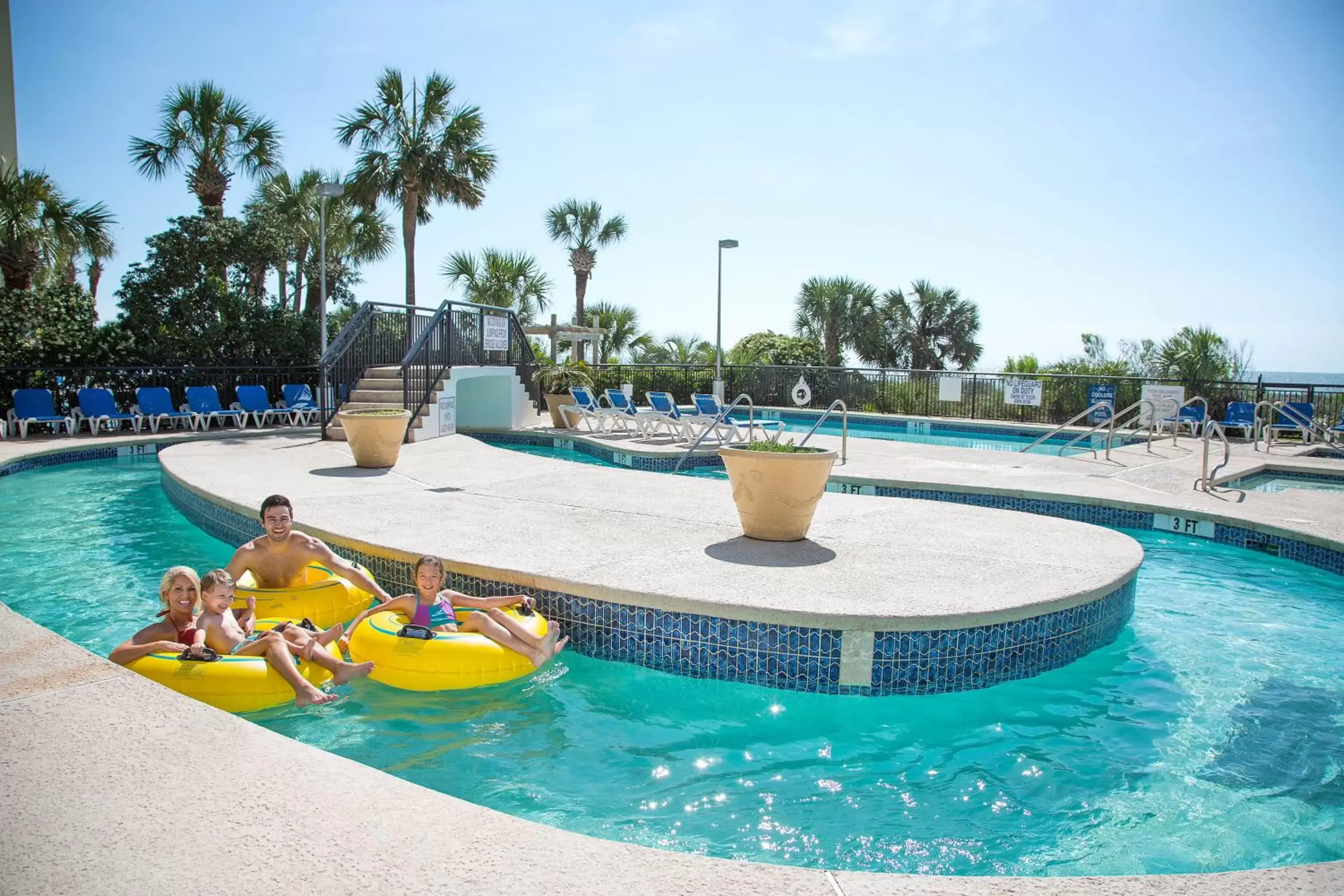 Swimming Pool in Hotel Blue