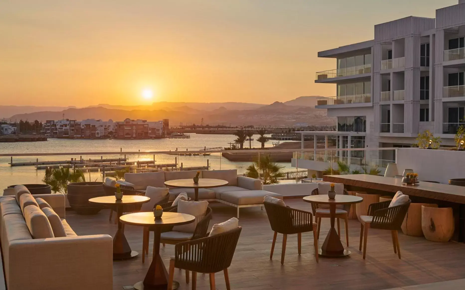 Property building, Sunrise/Sunset in Hyatt Regency Aqaba Ayla Resort