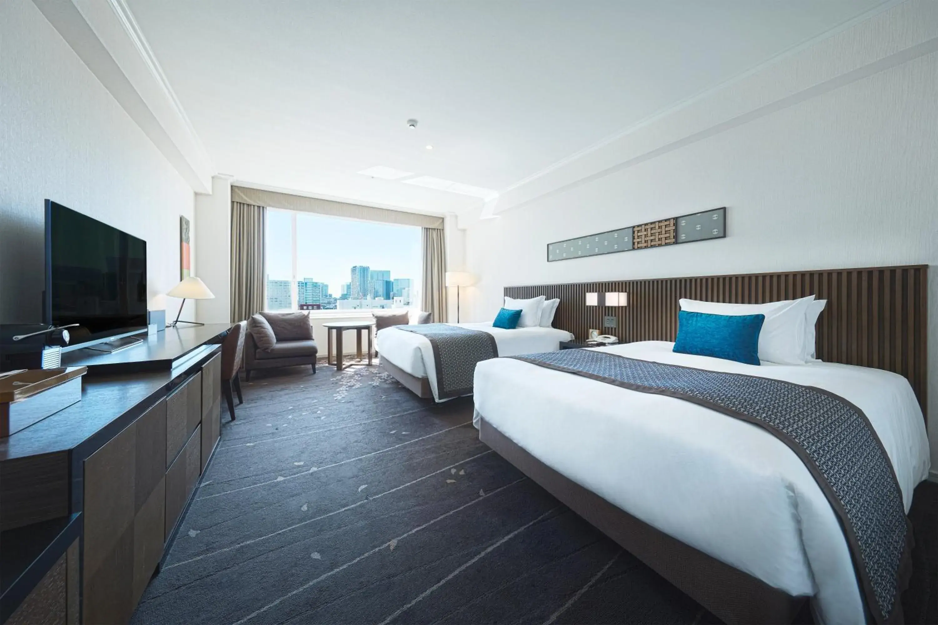 Photo of the whole room, Bed in The Prince Sakura Tower Tokyo, Autograph Collection Photo of the whole room, Bed in The Prince Sakura Tower Tokyo, Autograph Collection
