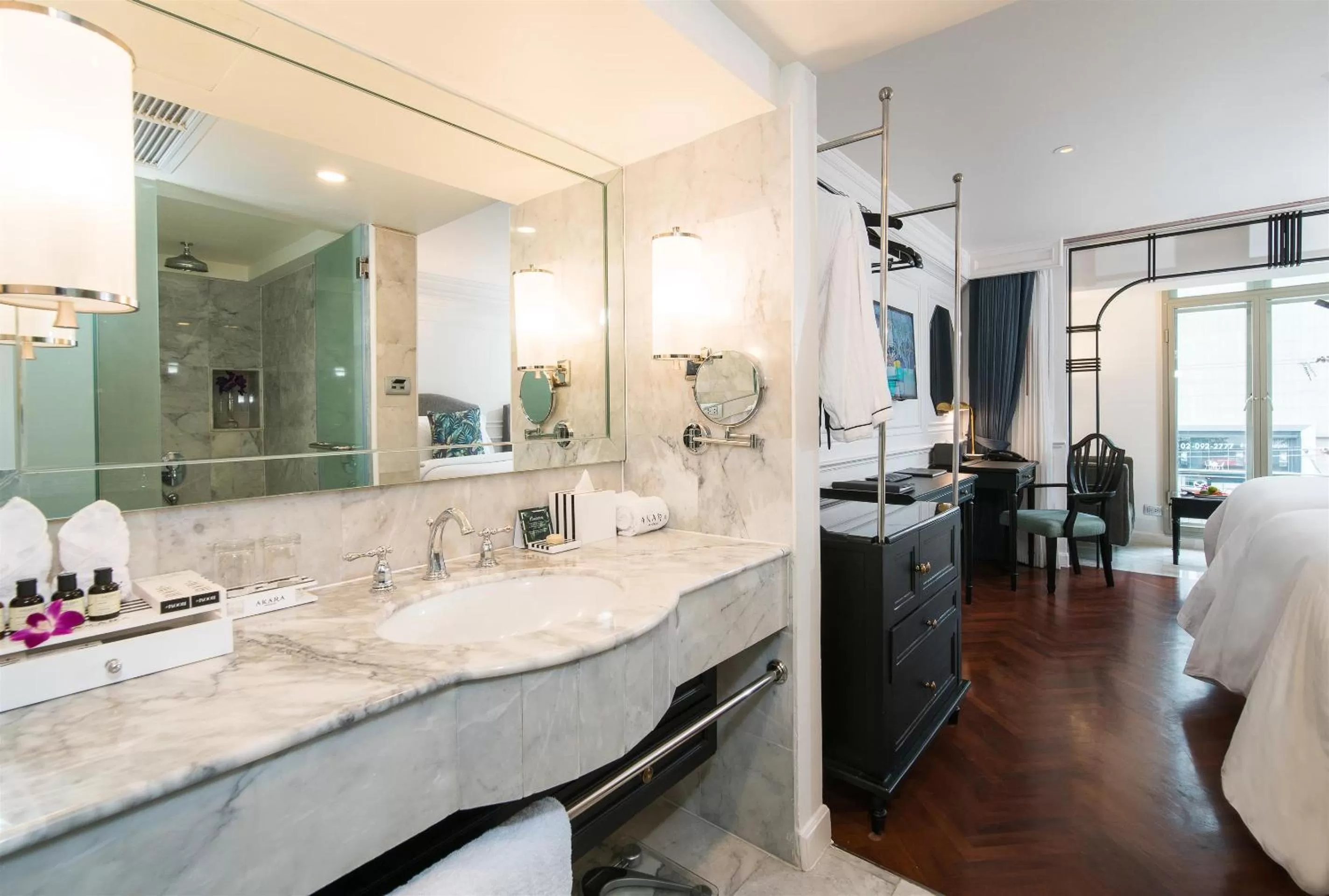 Bathroom in Akara Hotel