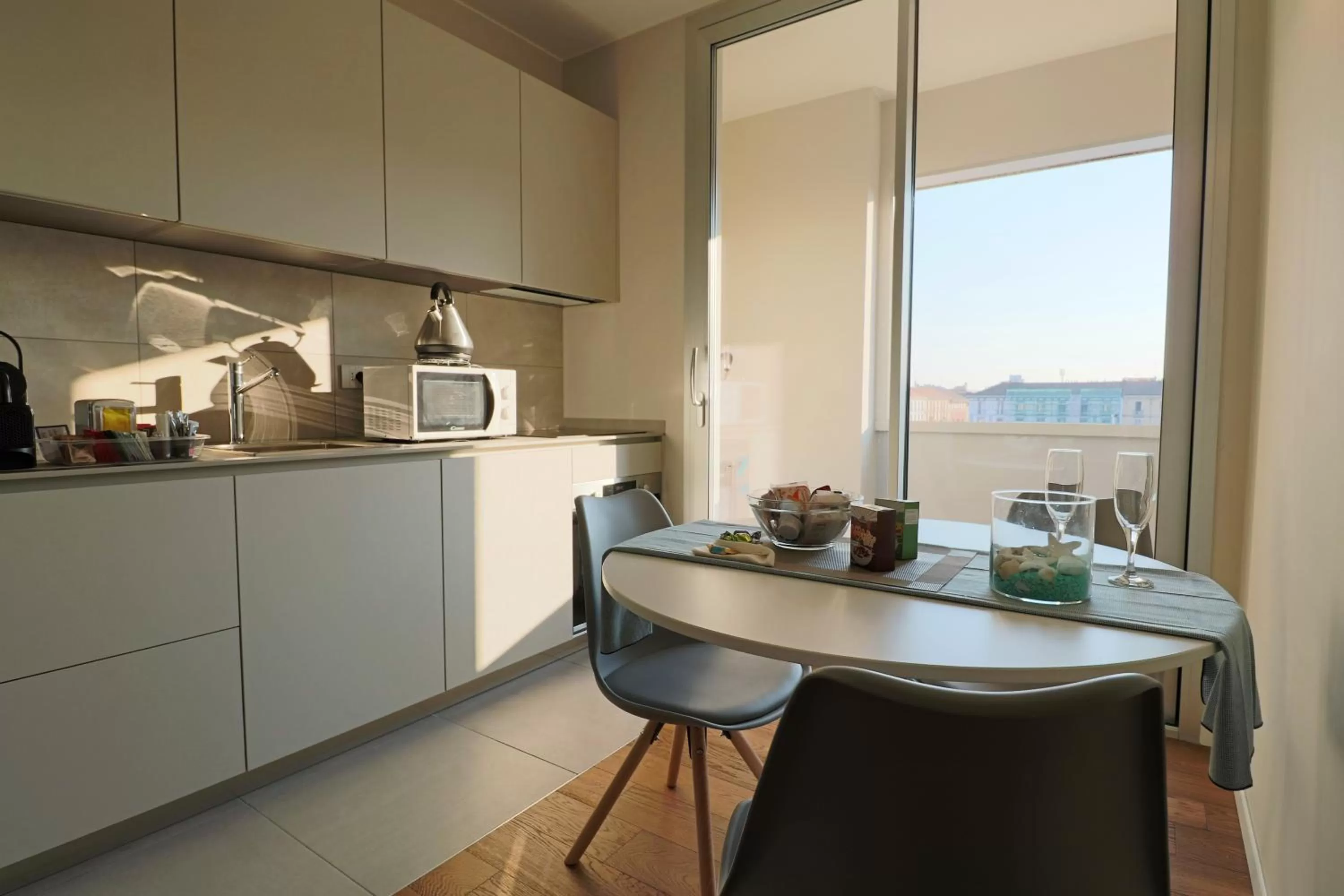 Coffee/tea facilities in Aparthotel Isola