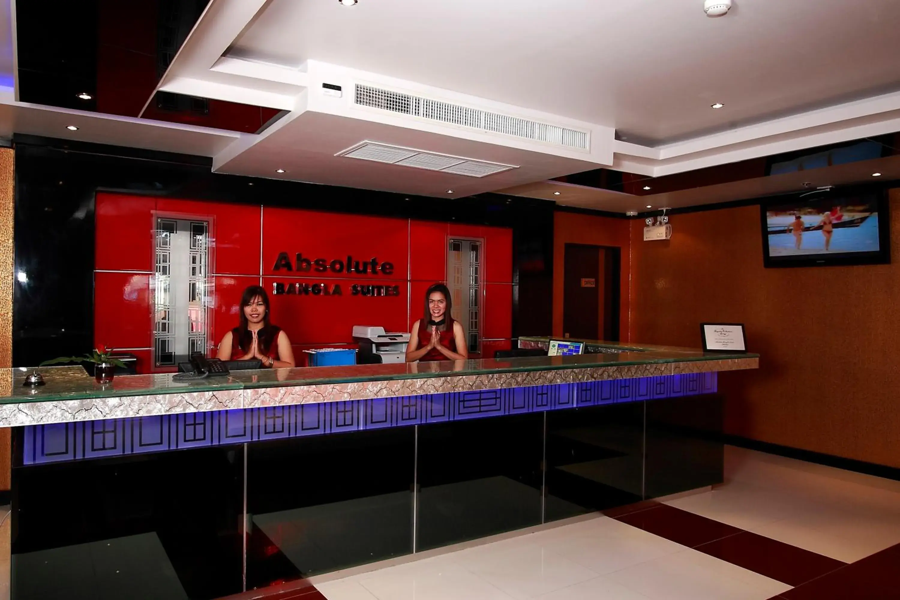Lobby or reception in Absolute Bangla Suites Lobby or reception in Absolute Bangla Suites